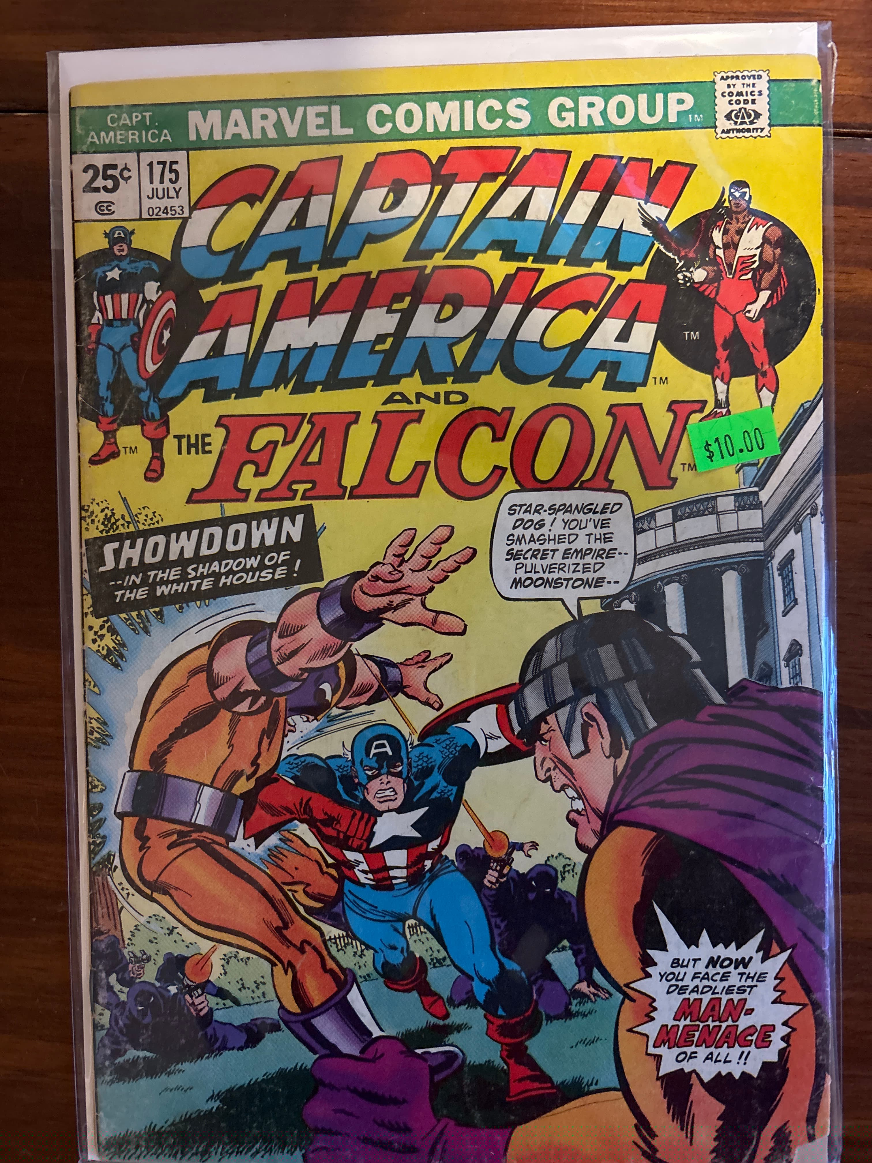 Cover of Captain America (1968) #175