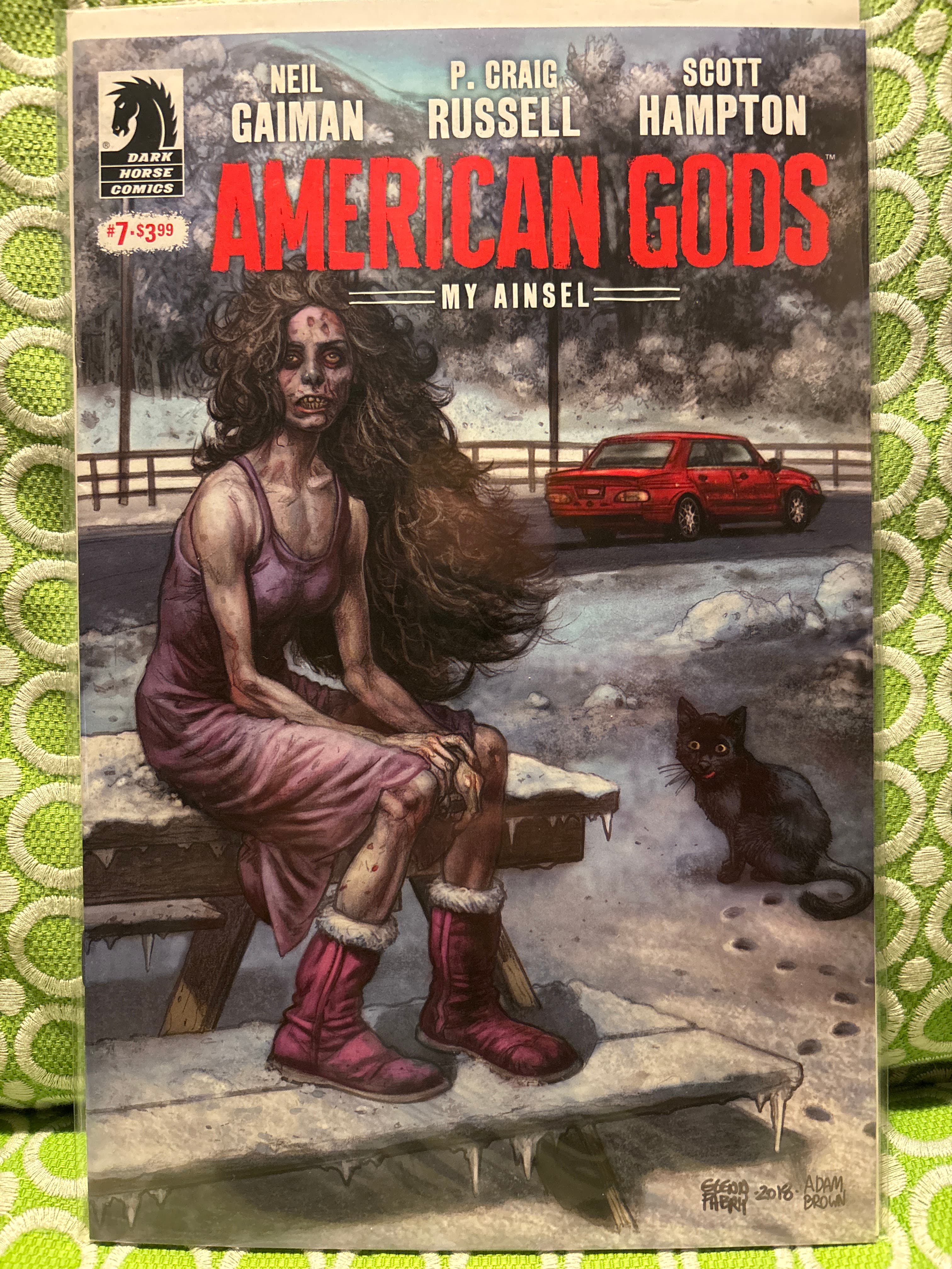 Cover of American Gods: My Ainsel (2018) #7 — Glenn Fabry