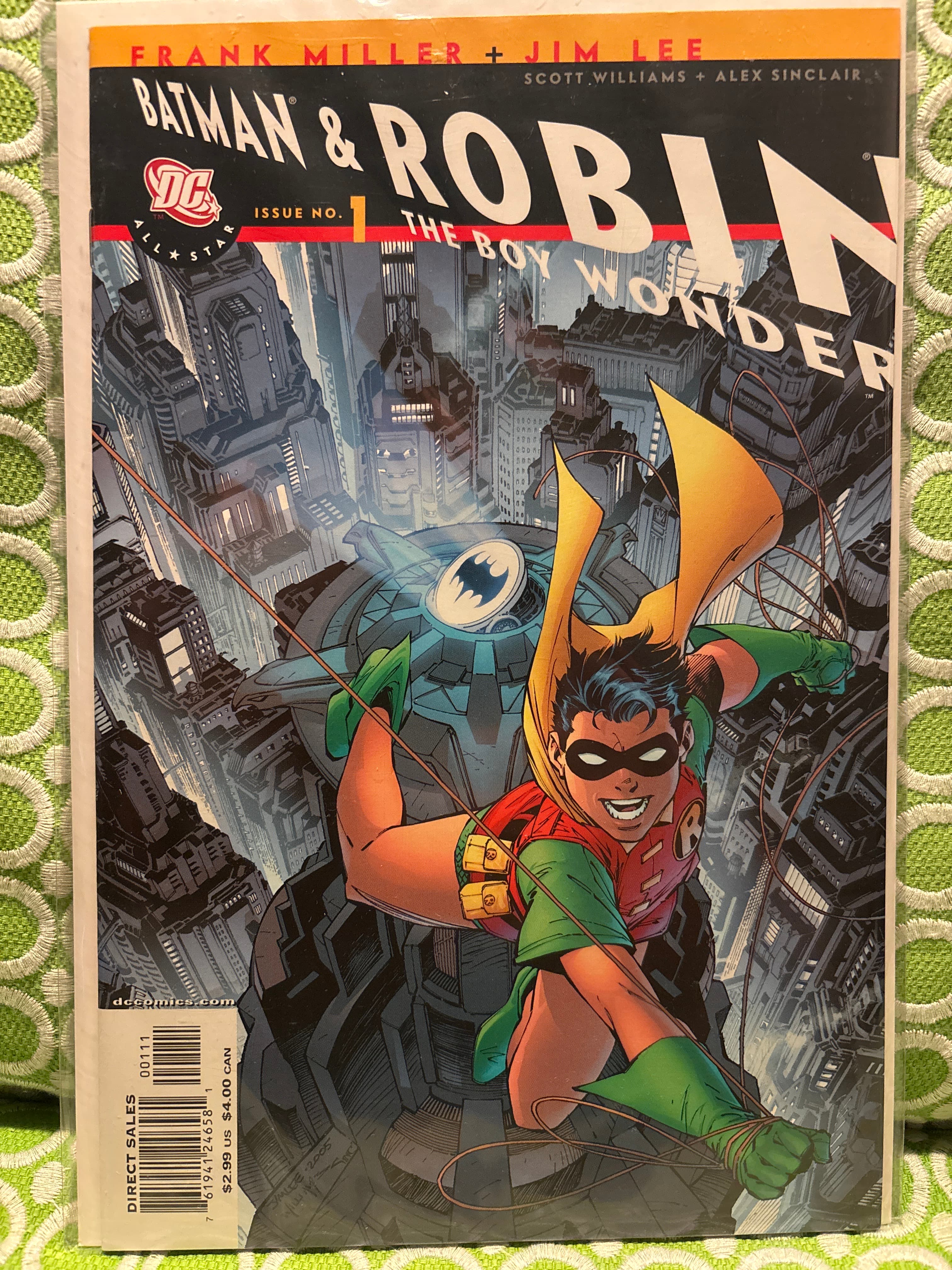 Cover of All Star Batman and Robin, the Boy Wonder (2009) #1