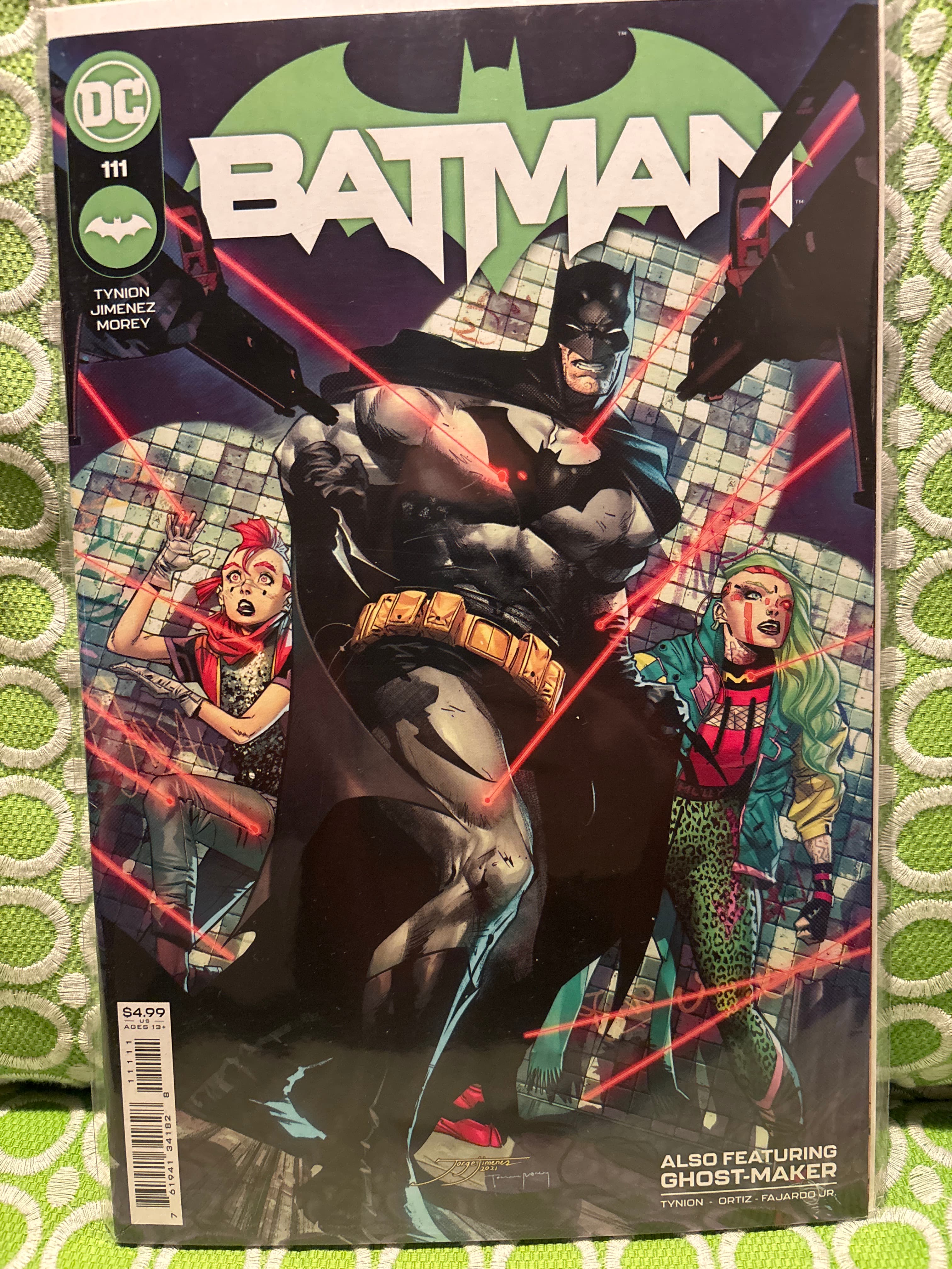 Cover of Batman (2016) #111 — Jorge Jiménez Cover