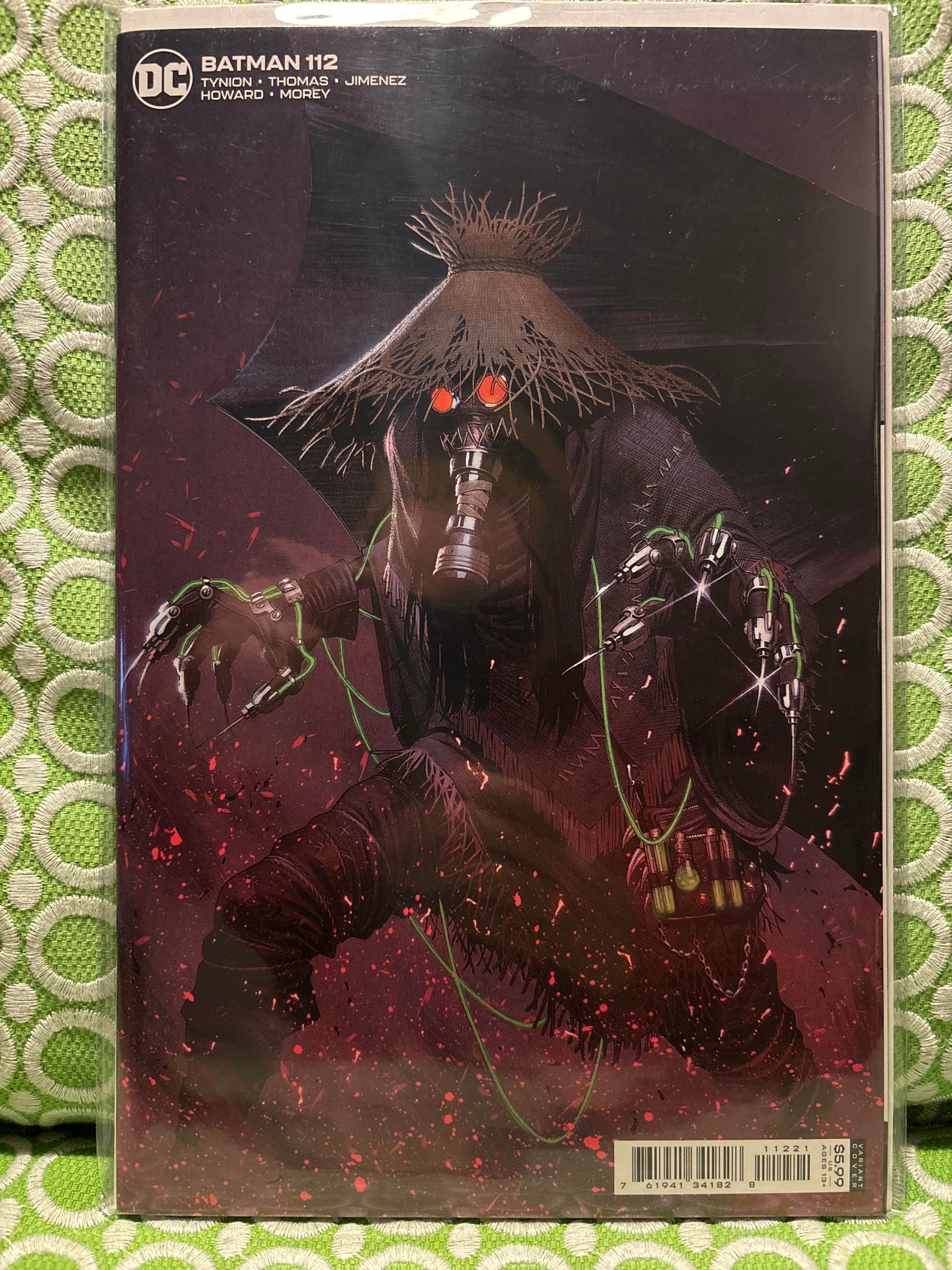 Cover of Batman (2016) #112 — Jorge Molina Cardstock Variant Cover