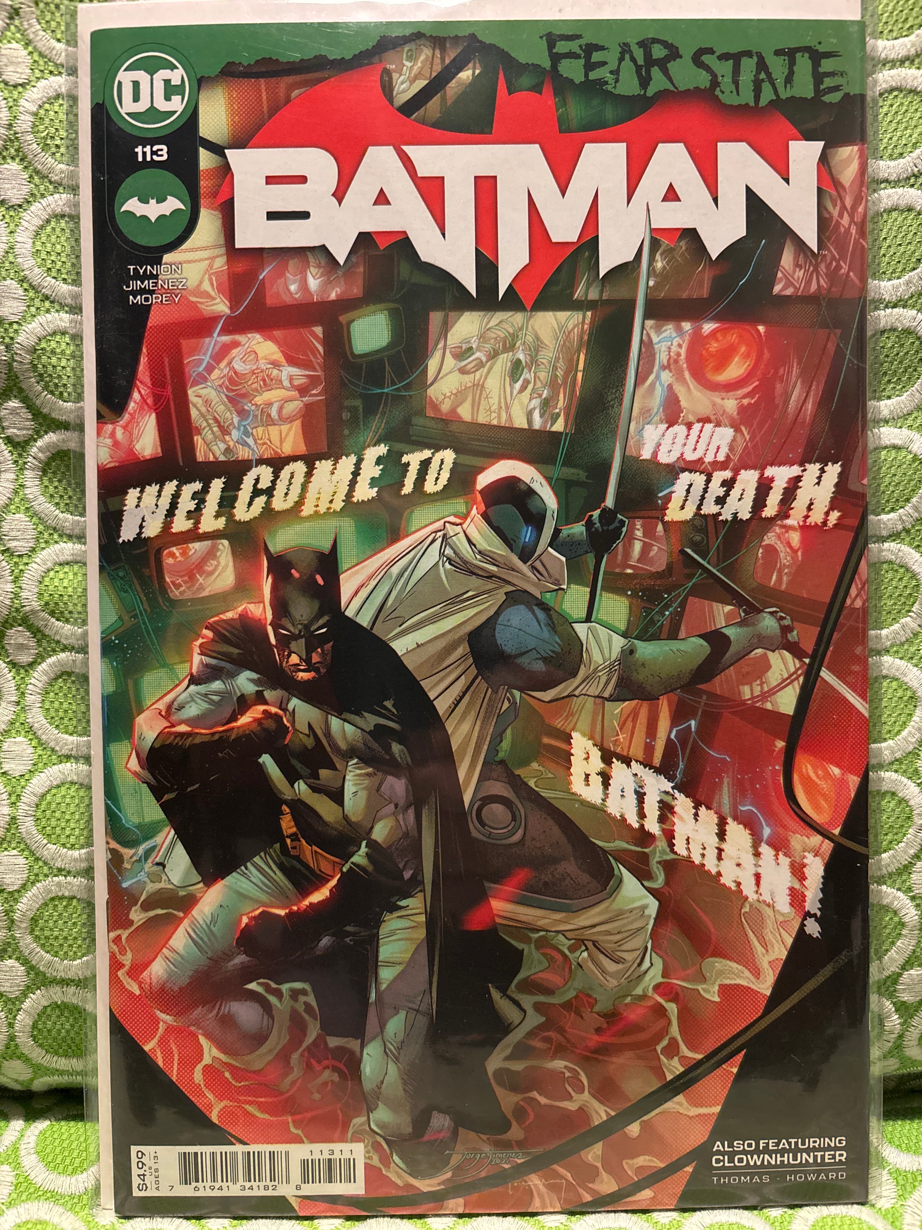Cover of Batman (2016) #113 — Jorge Jiménez Cover