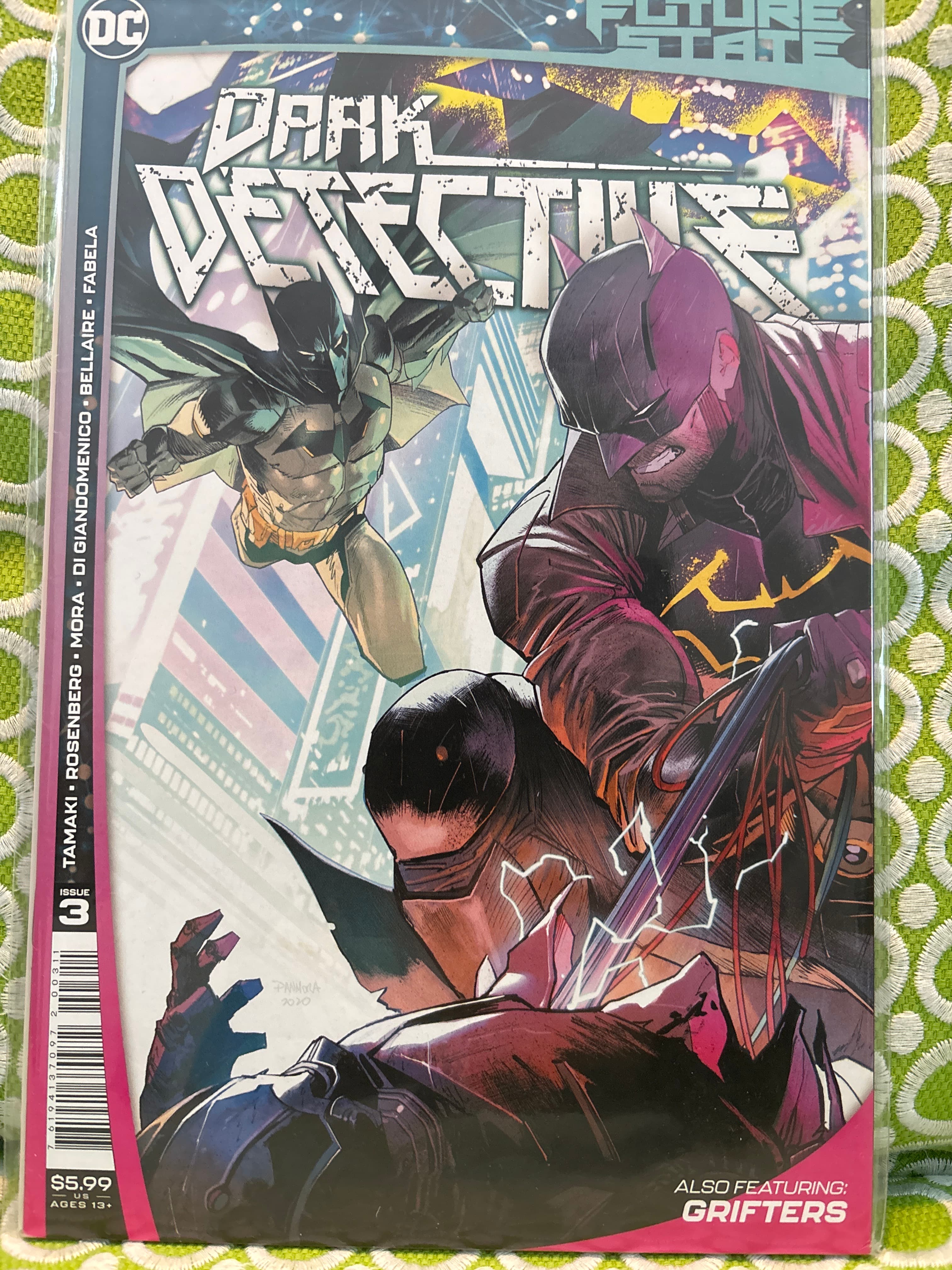 Cover of Future State: Dark Detective (2021) #3 — Dan Mora Cover