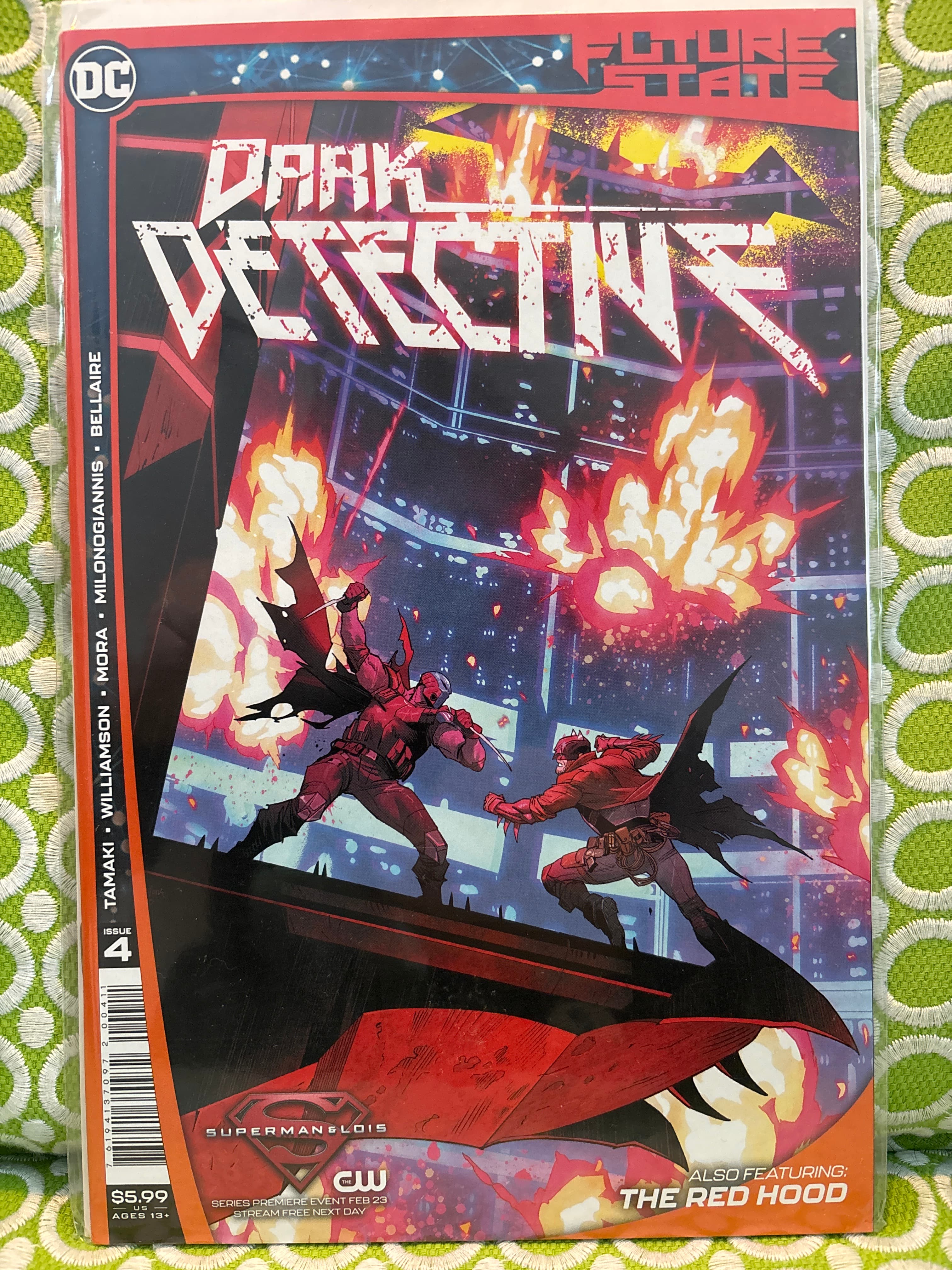 Cover of Future State: Dark Detective (2021) #4 — Dan Mora Cover