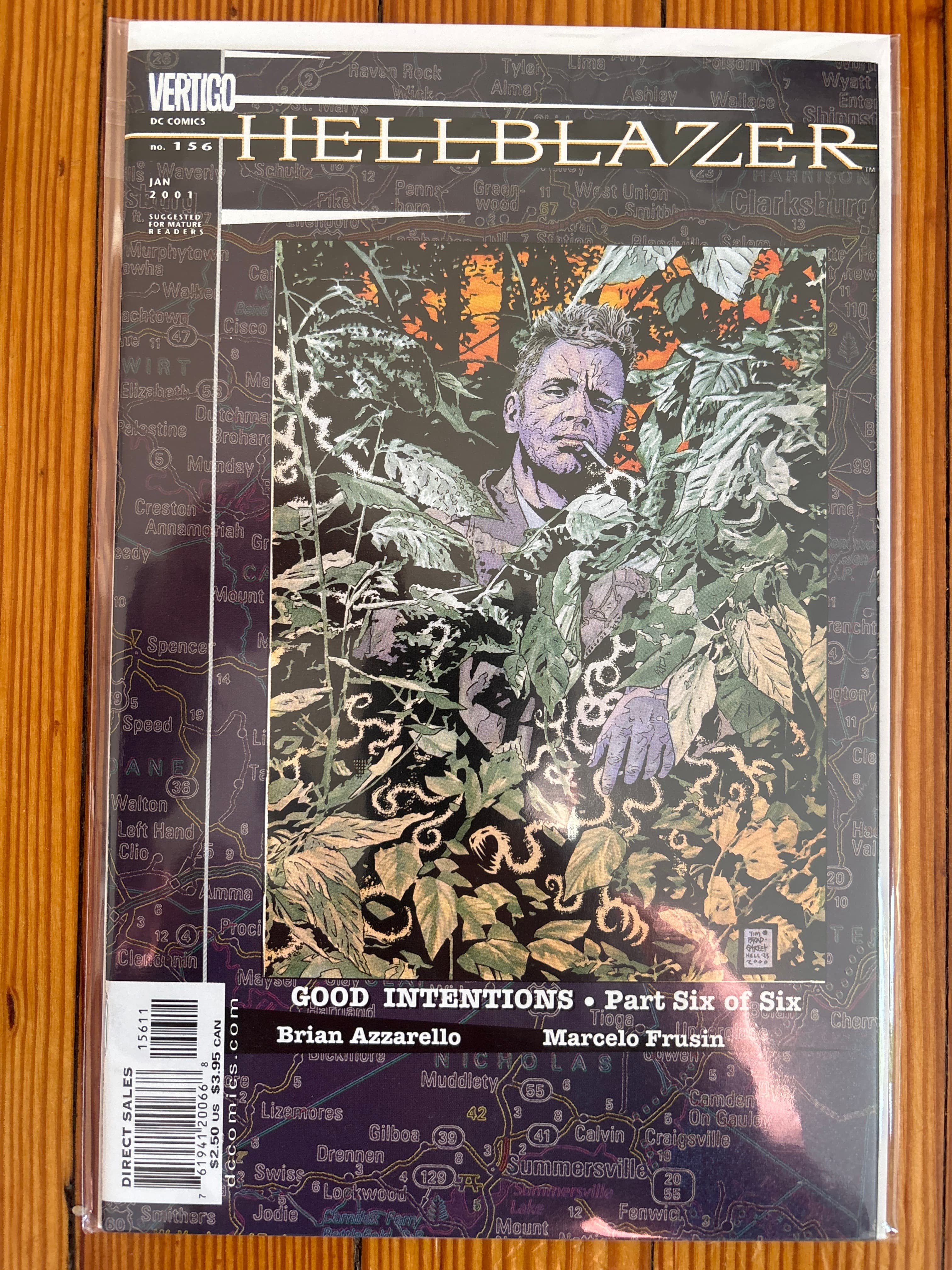 Cover of Hellblazer (1988) #156