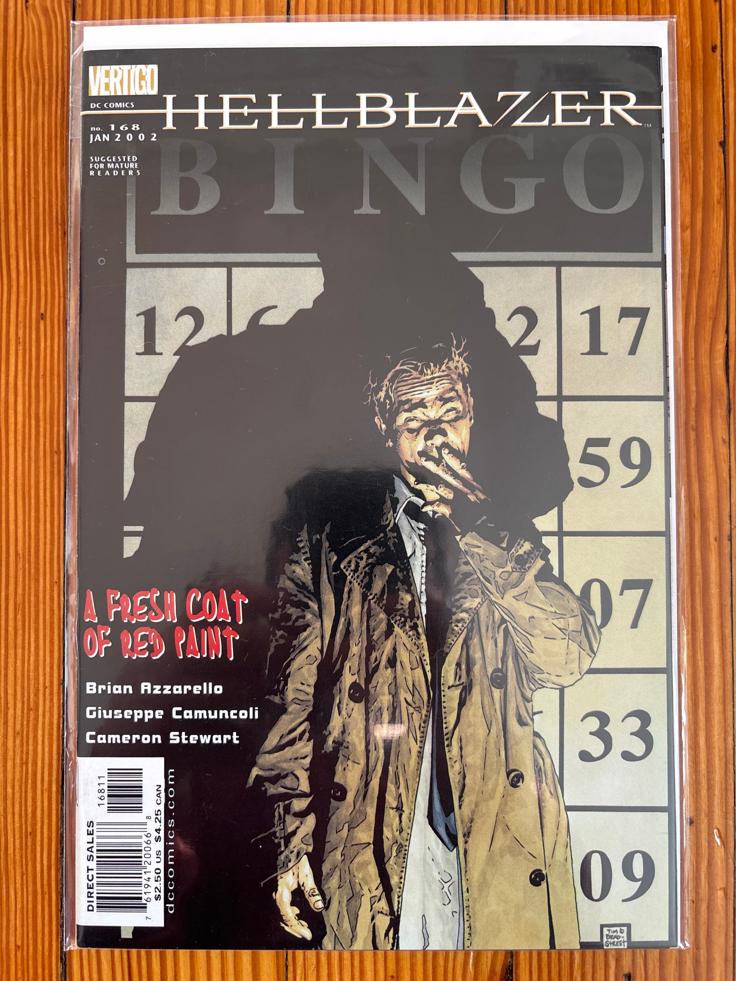 Cover of Hellblazer (1988) #168