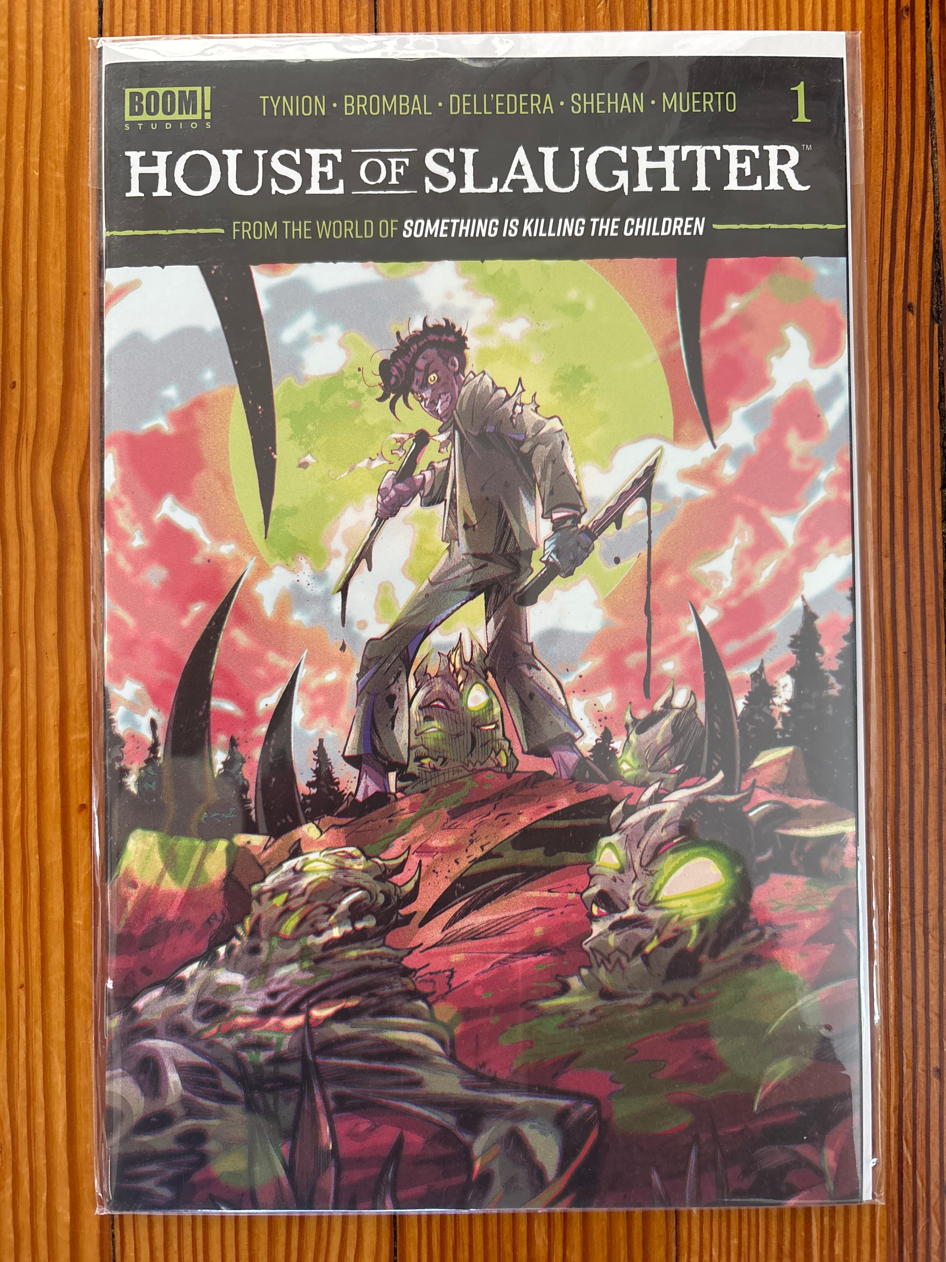 Cover of House of Slaughter (2021) #1 — Gabriele Dell'Otto Cover