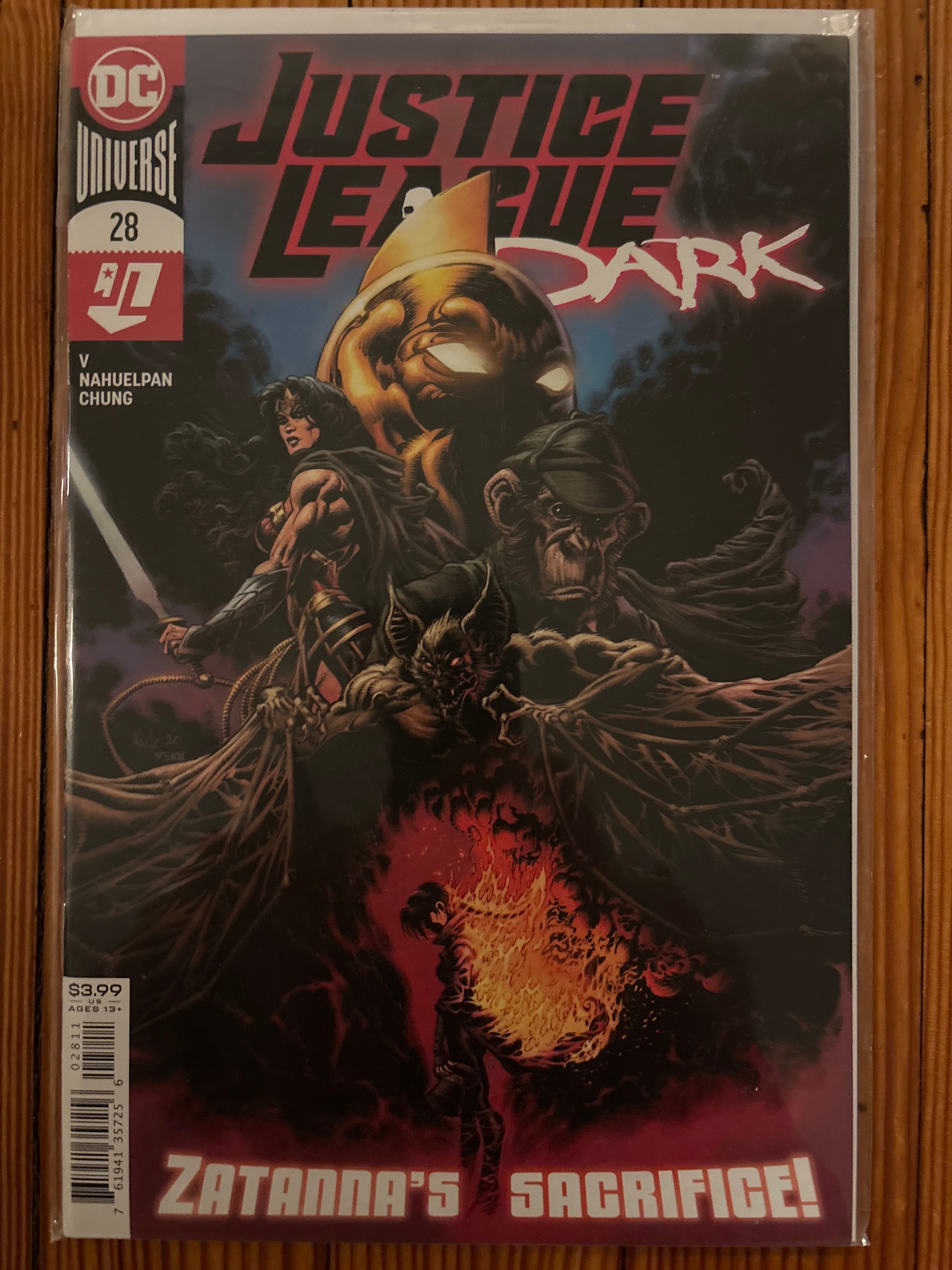 Cover of Justice League Dark (2018) #28 — Kyle Hotz Cover