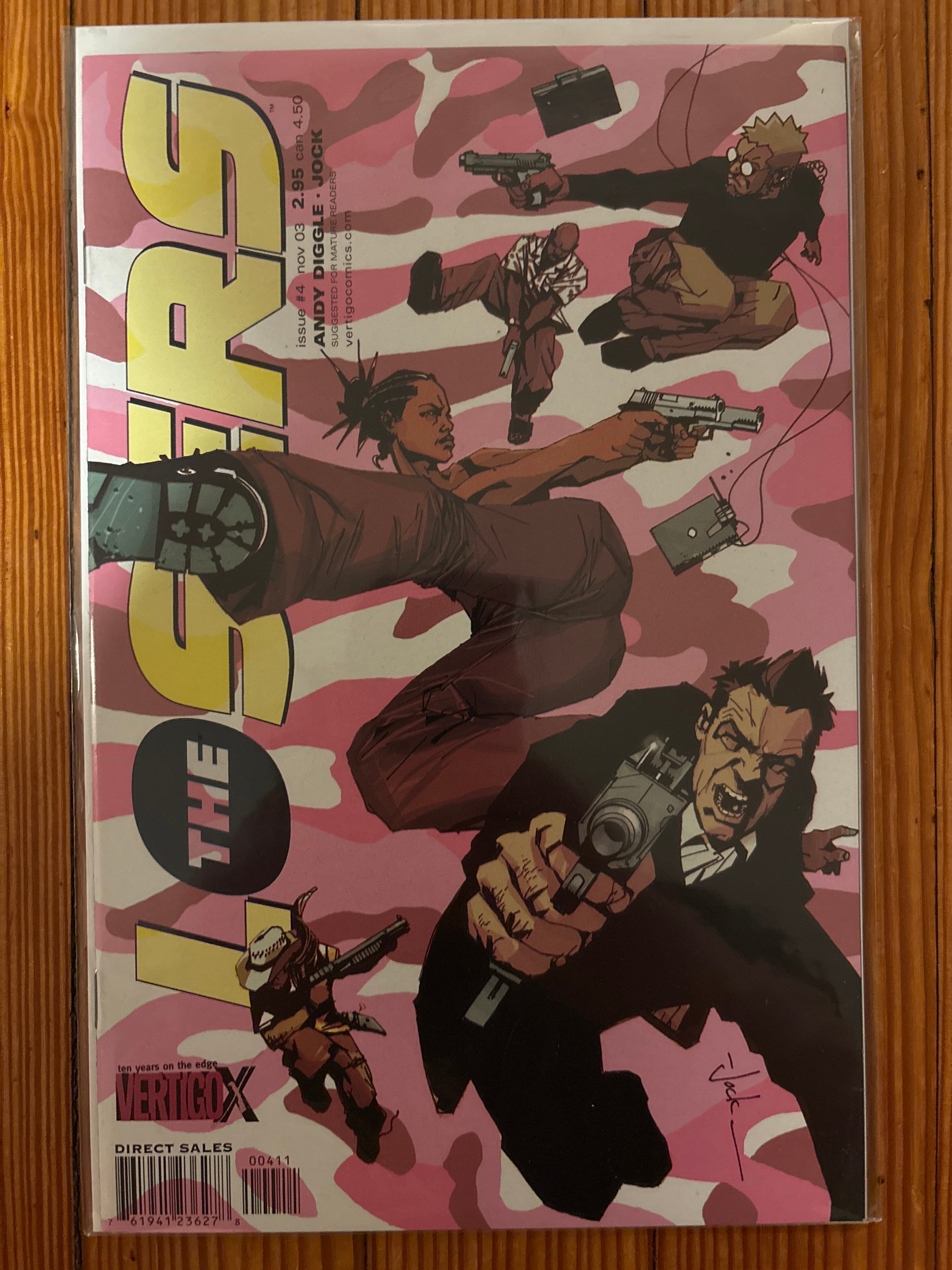 Cover of The Losers (2003) #4