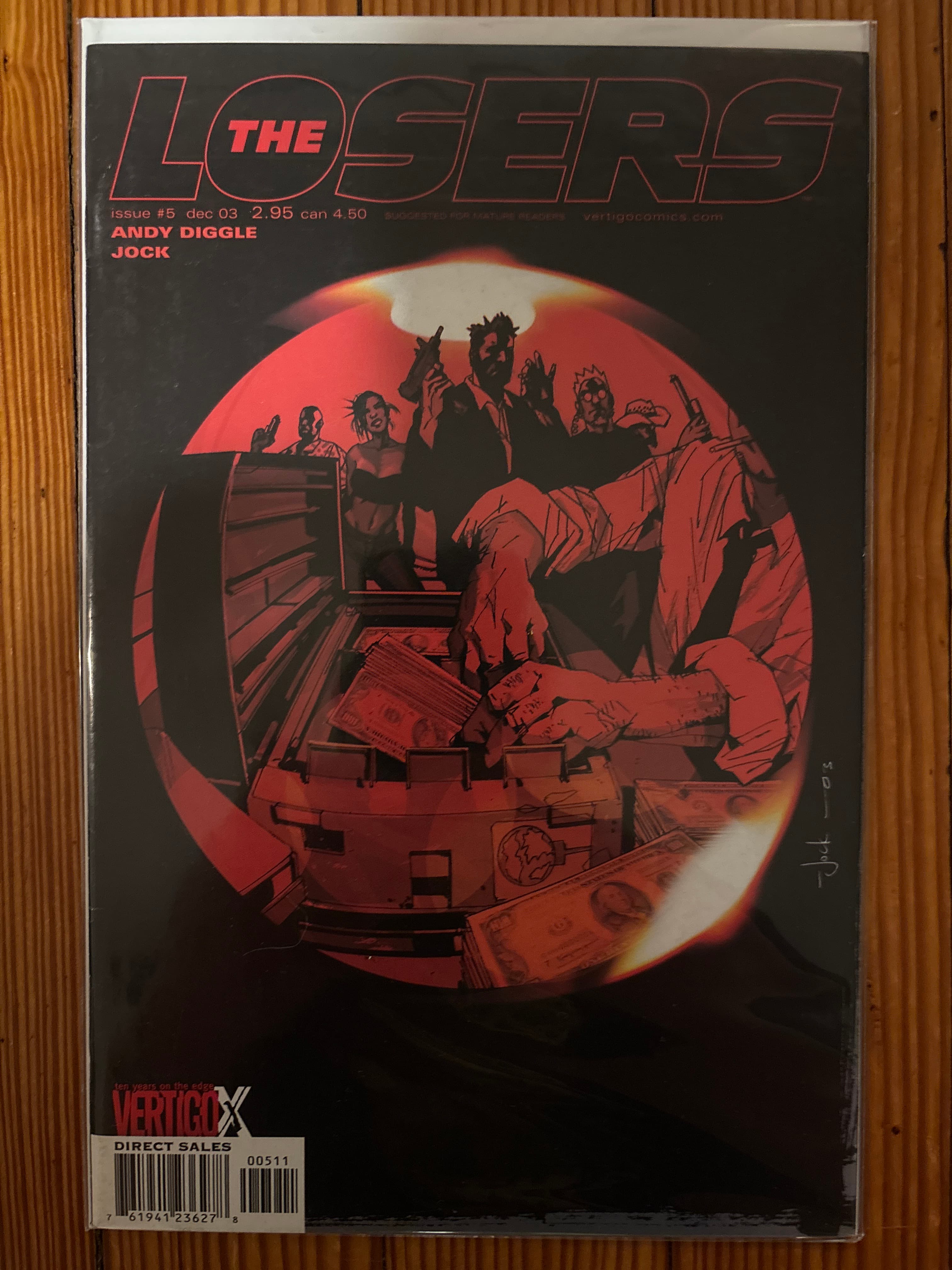 Cover of The Losers (2003) #5