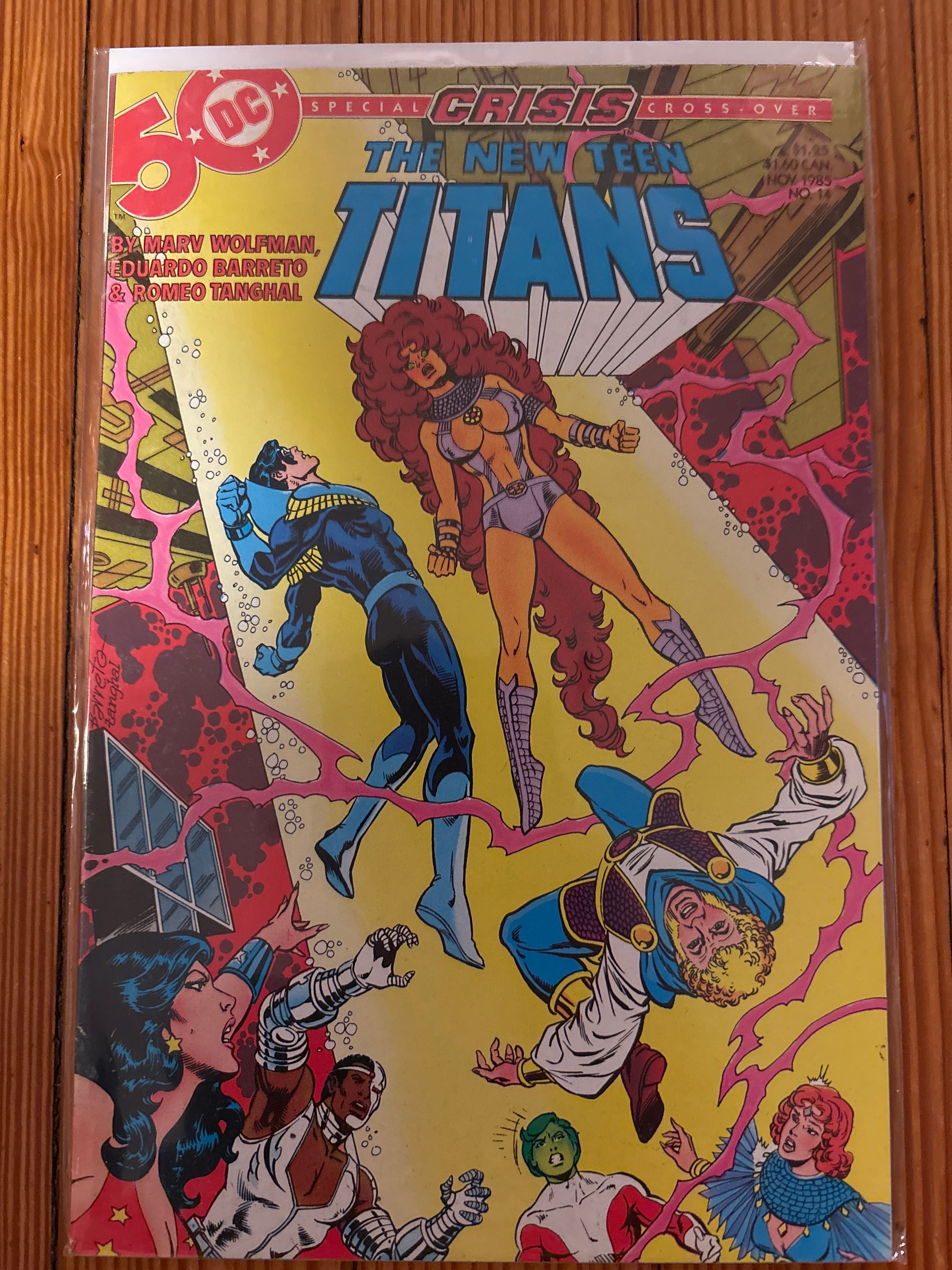 Cover of The New Teen Titans (1984) #14