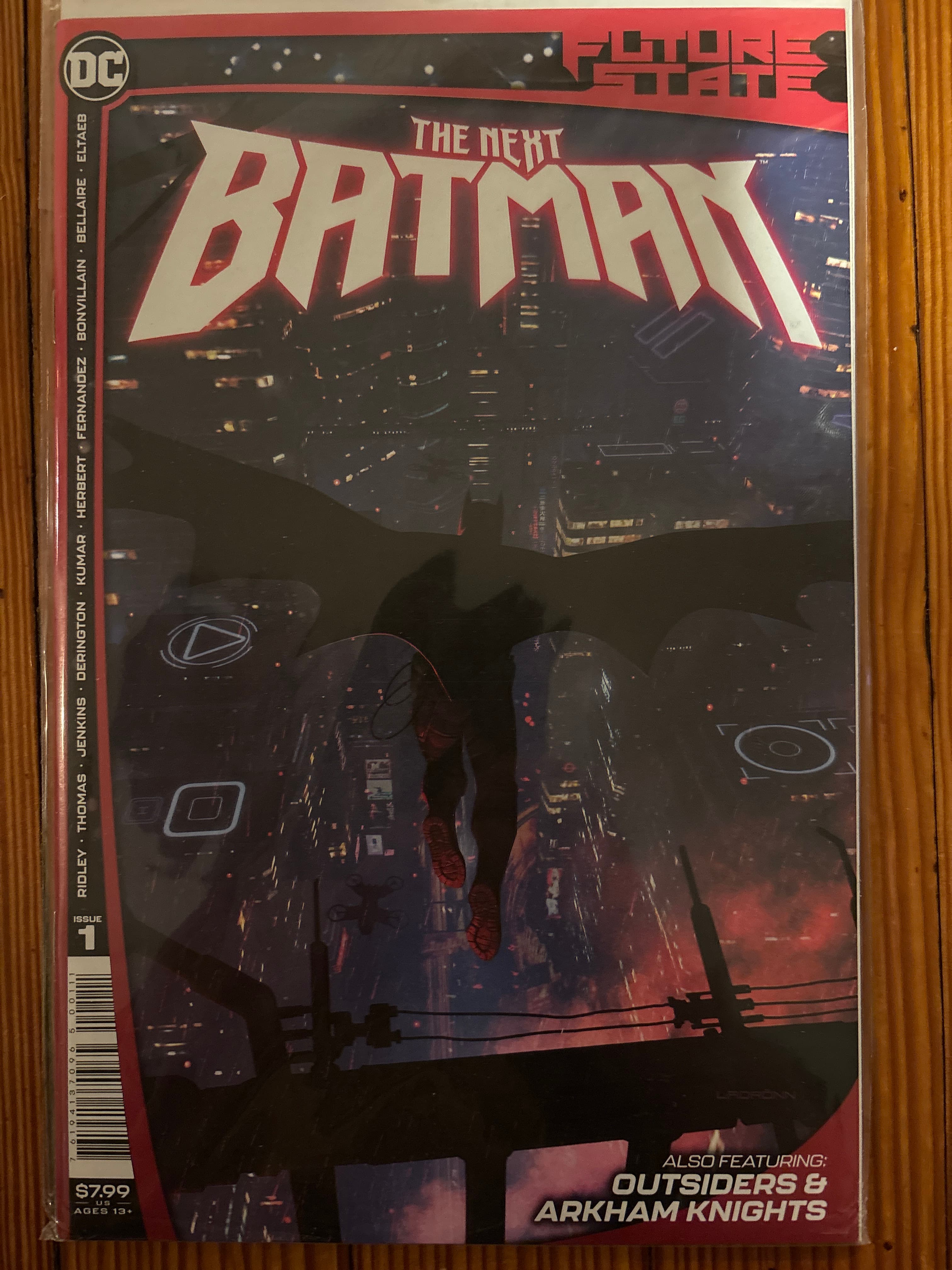 Cover of Future State: The Next Batman (2021) #1 — Ladrönn Cover