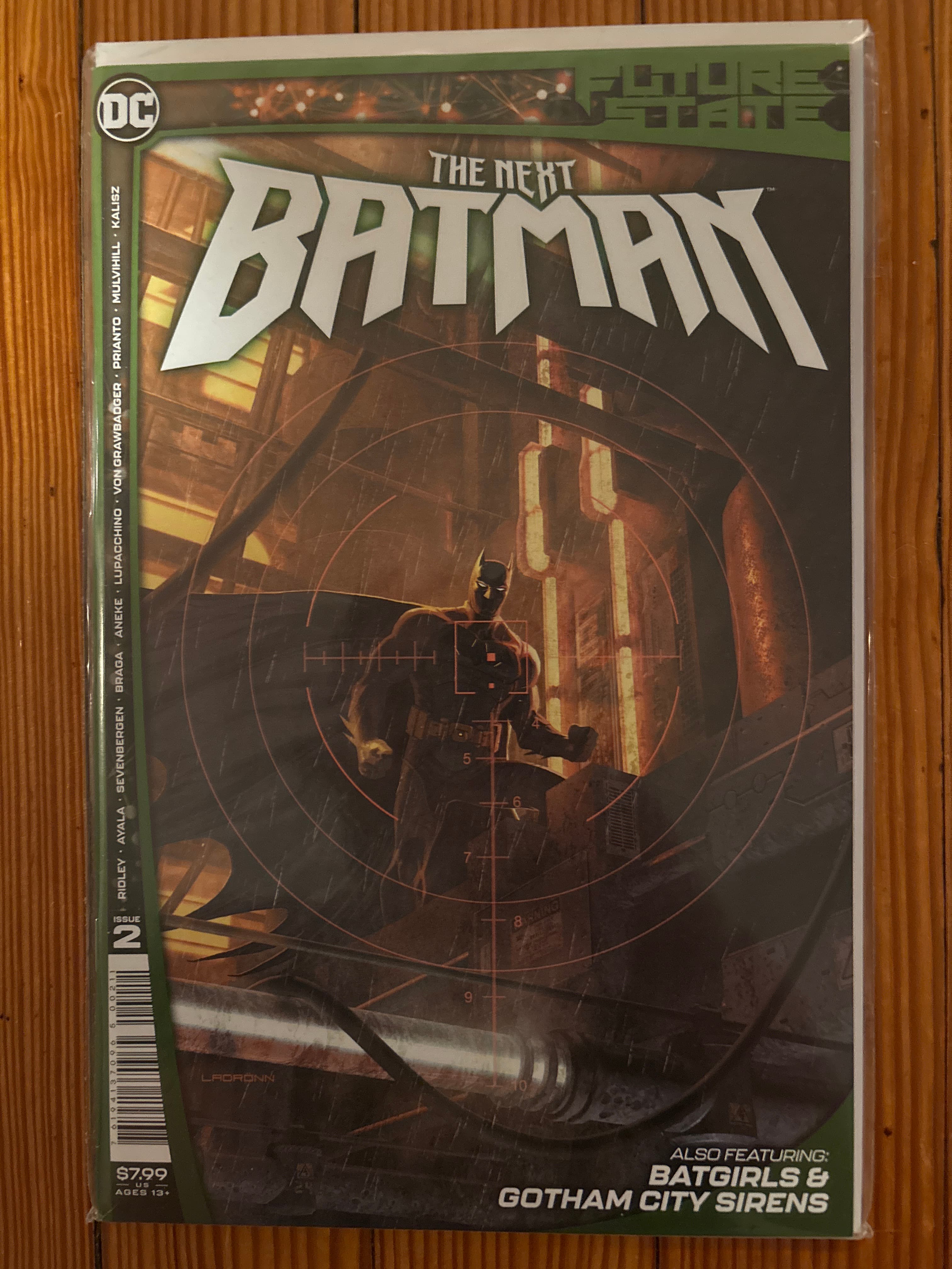 Cover of Future State: The Next Batman (2021) #2 — Ladrönn Cover