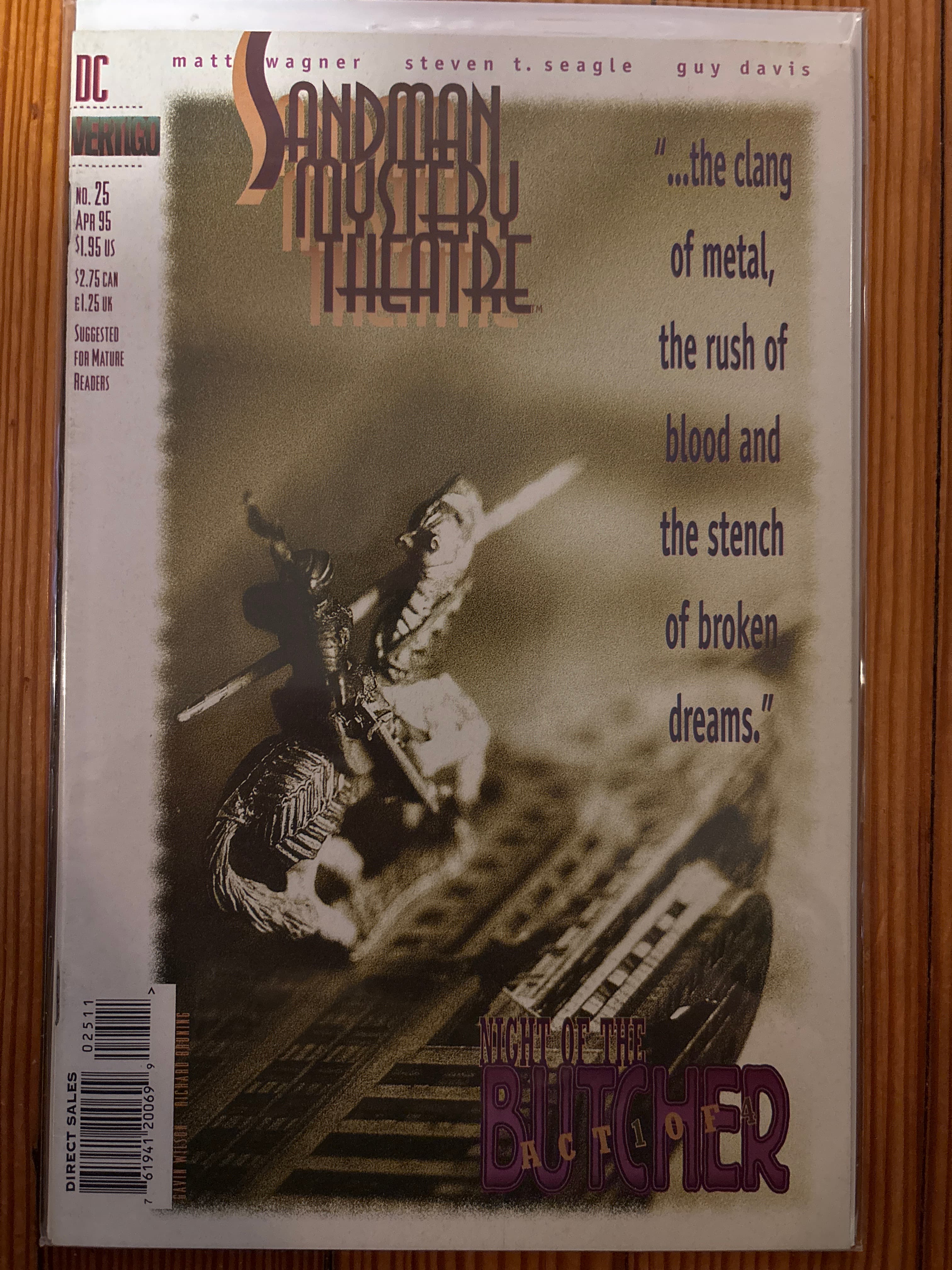 Cover of Sandman Mystery Theatre (1993) #25