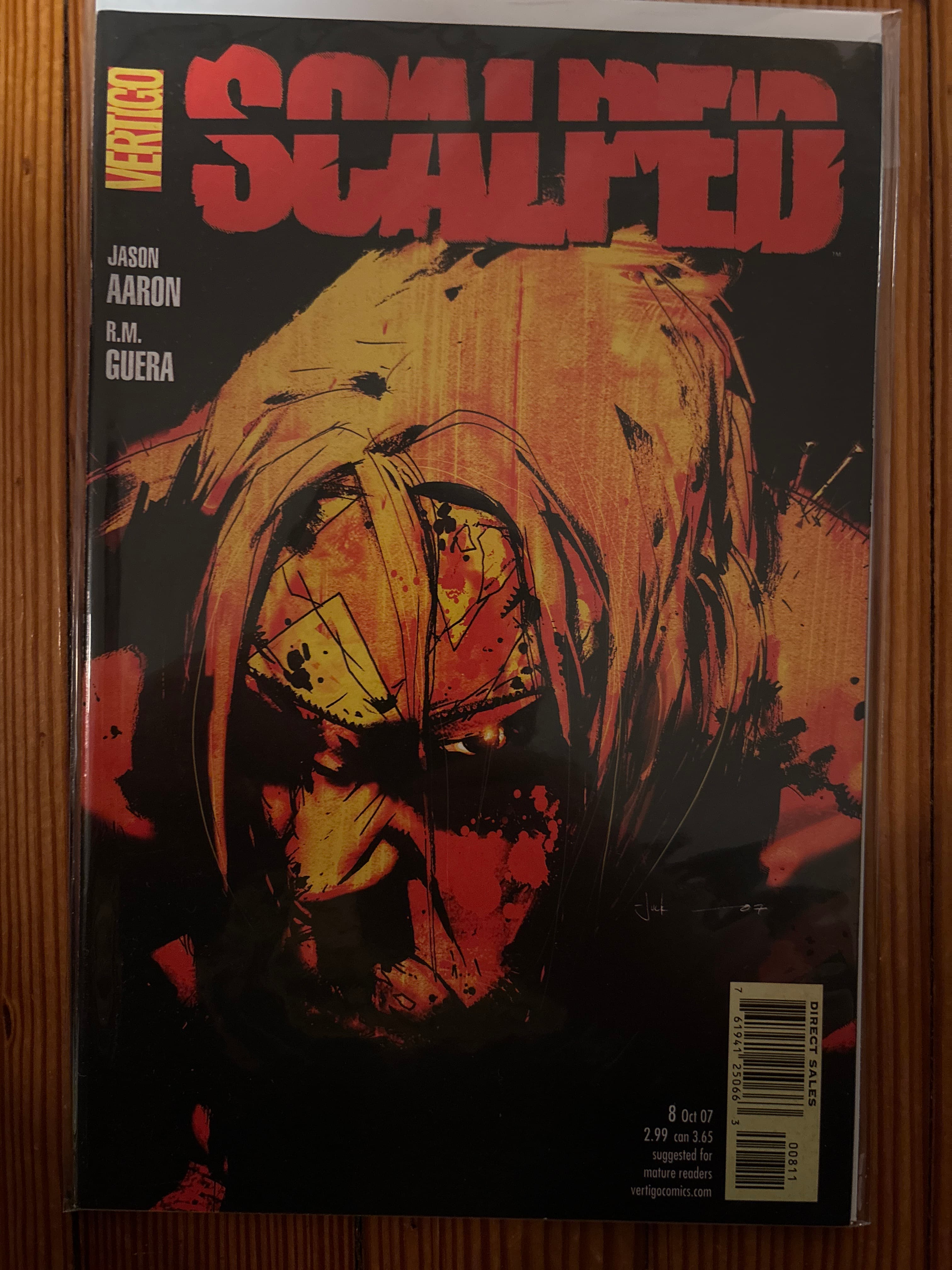 Cover of Scalped (2007) #8