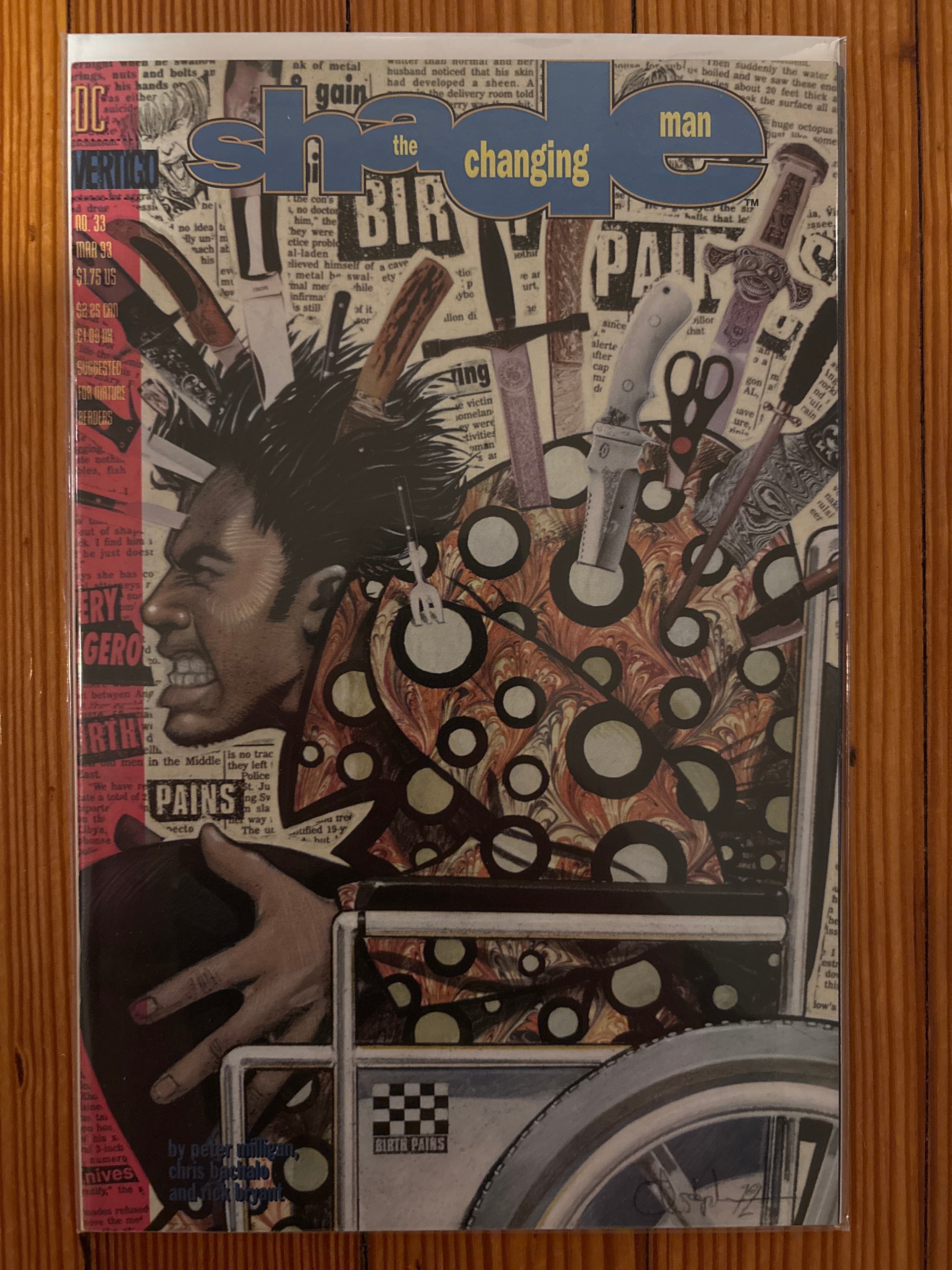 Cover of Shade, the Changing Man (1990) #33