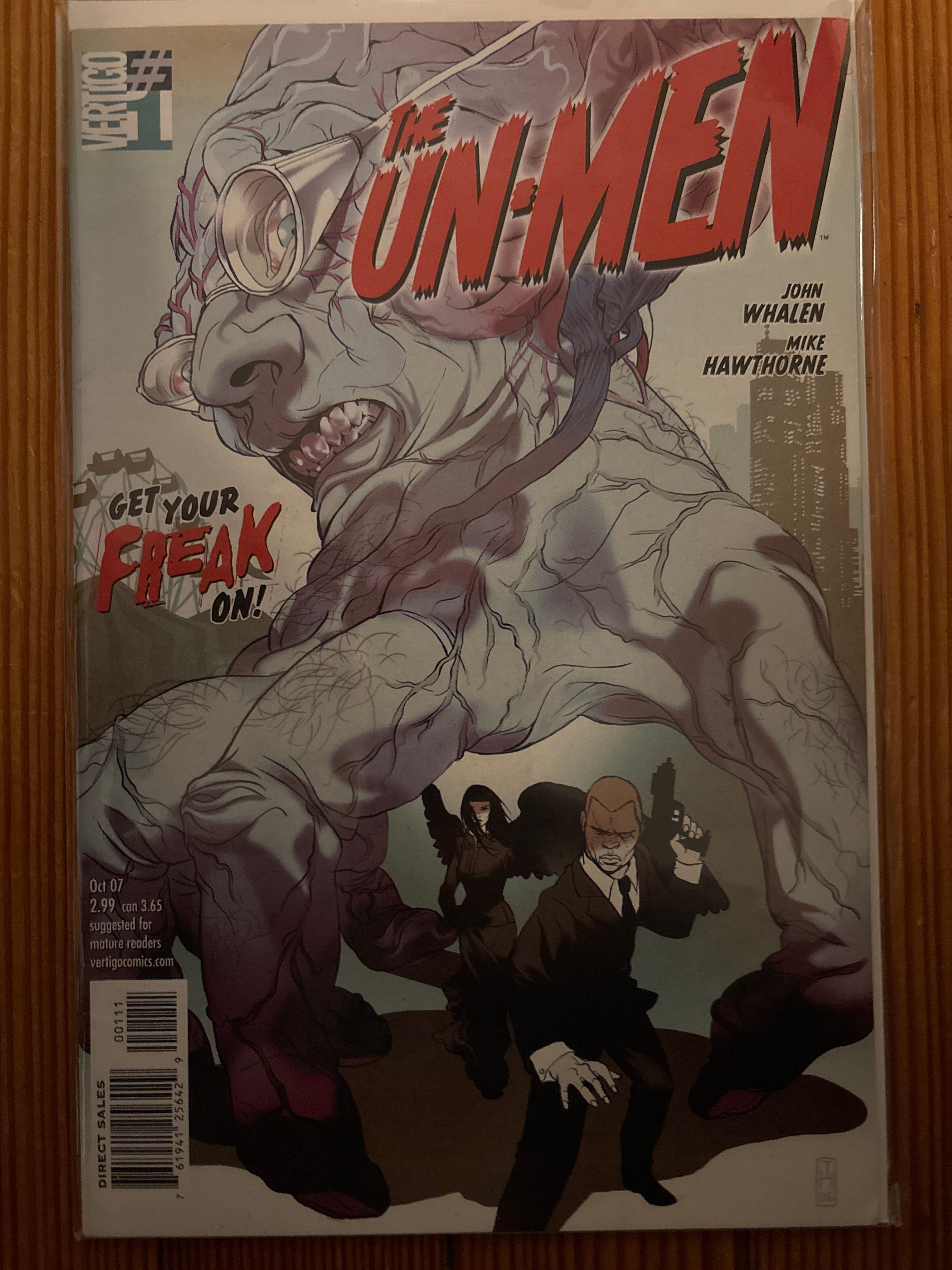 Cover of The Un-Men (2007) #1