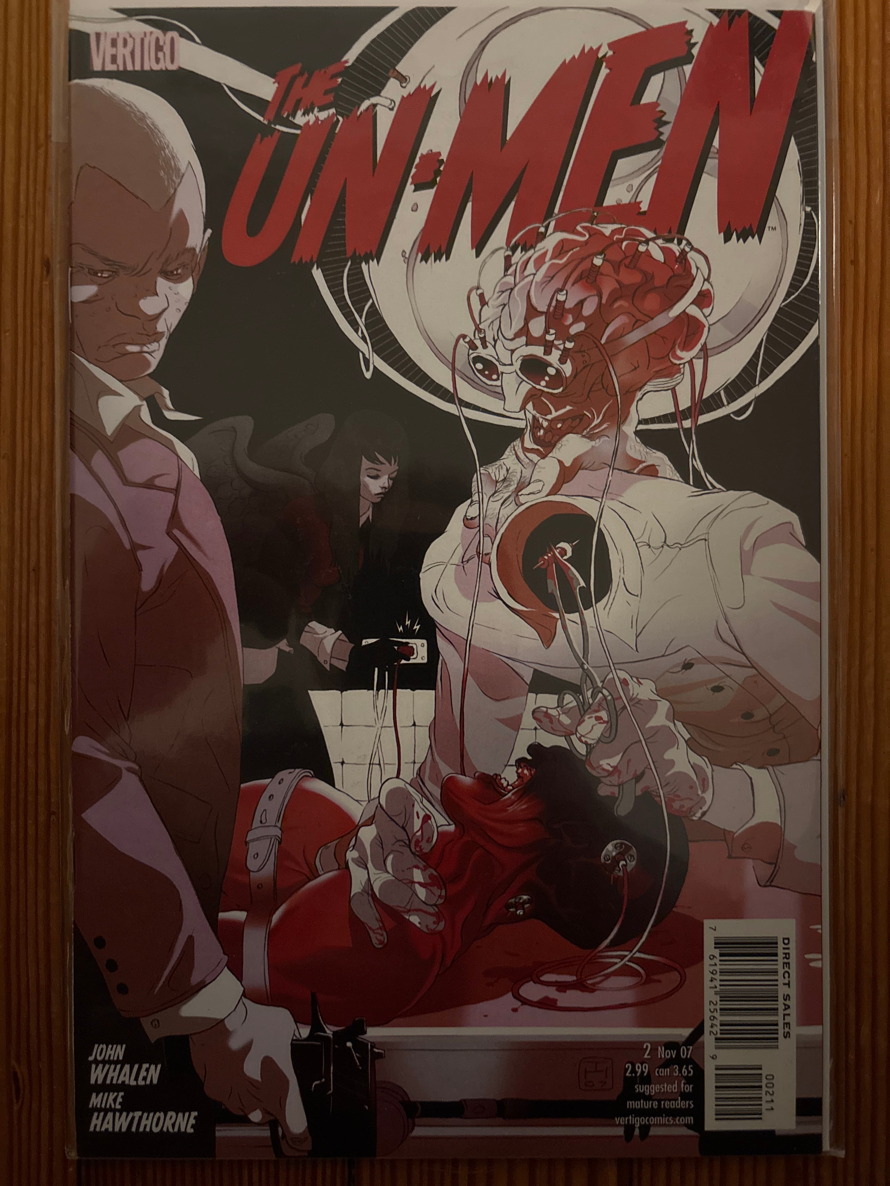 Cover of The Un-Men (2007) #2