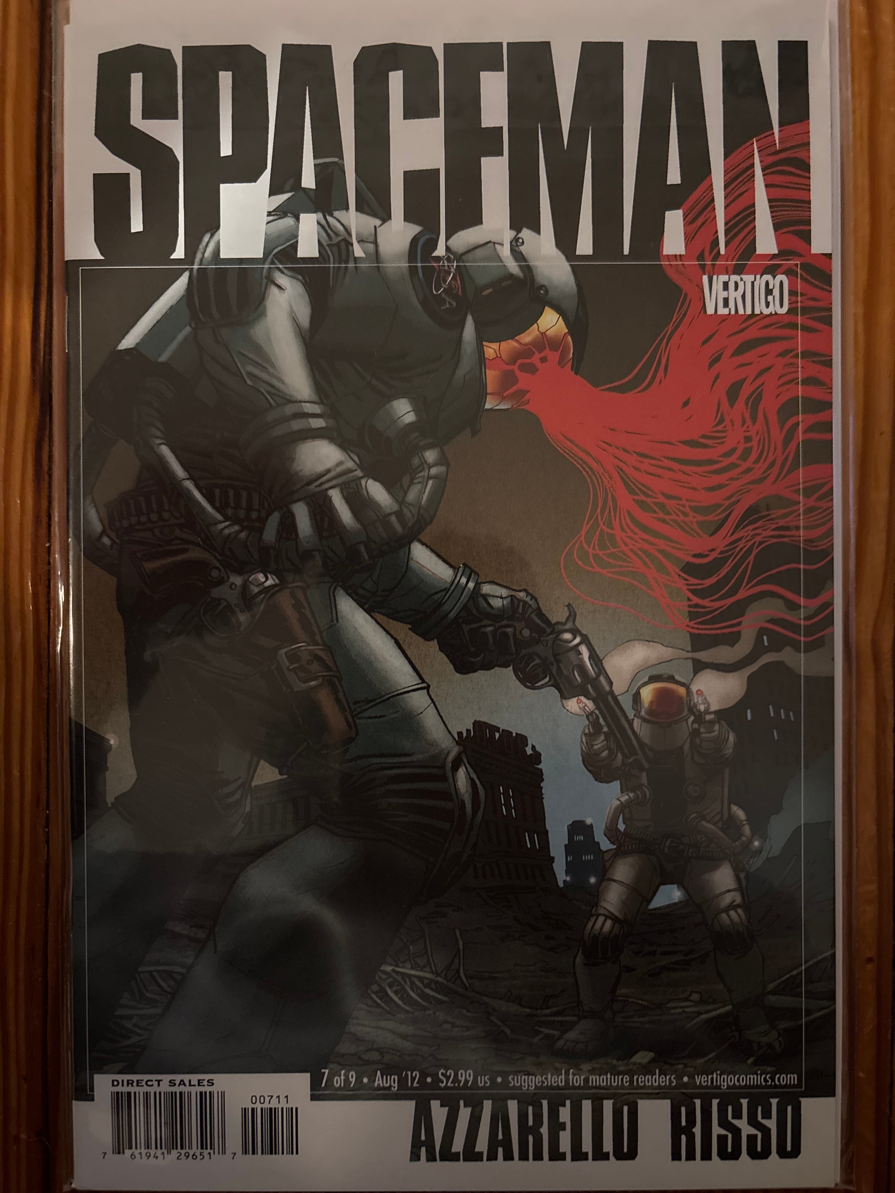 Cover of Spaceman (2011) #7