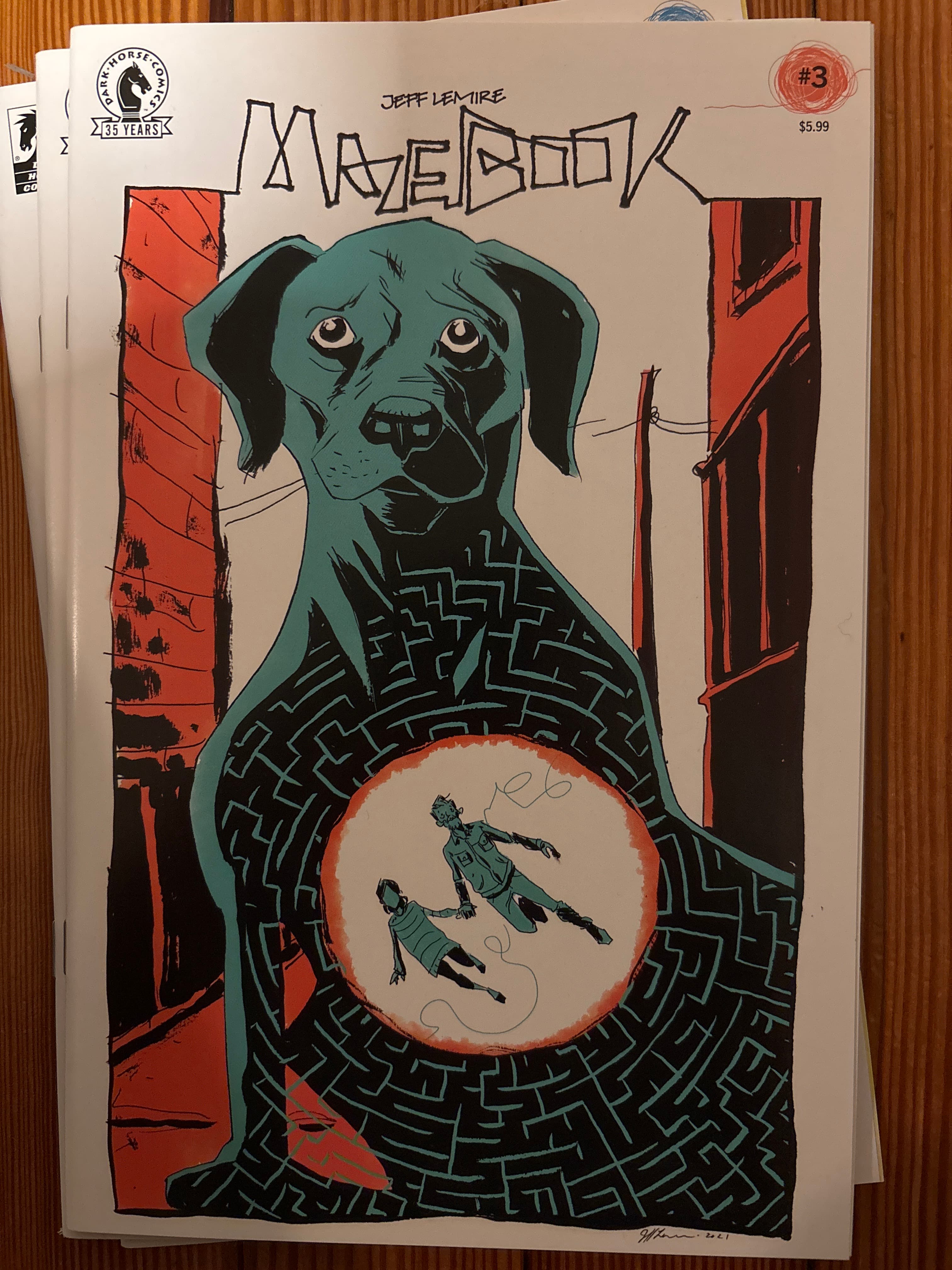 Cover of Mazebook (2021) #3