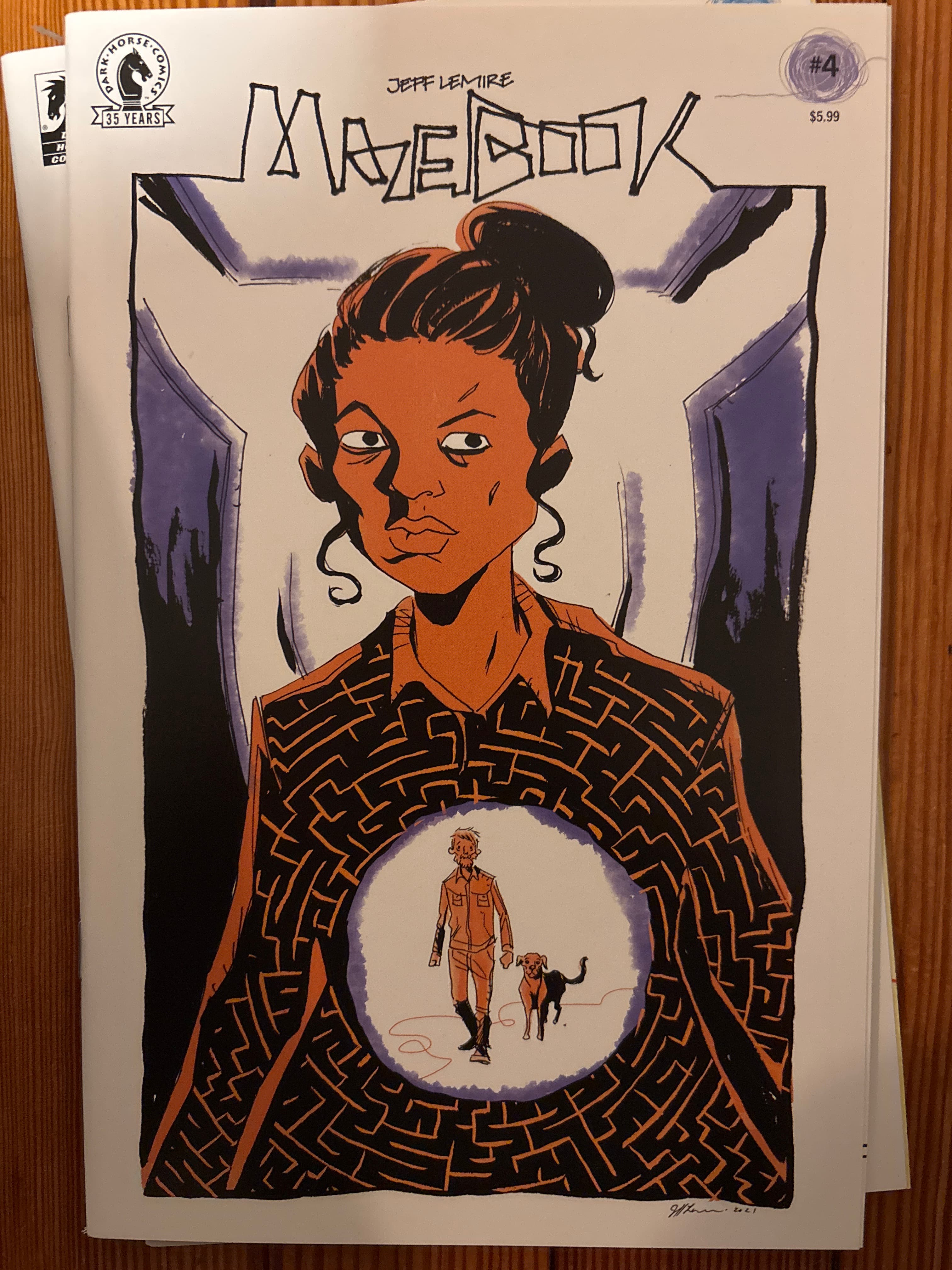 Cover of Mazebook (2021) #4