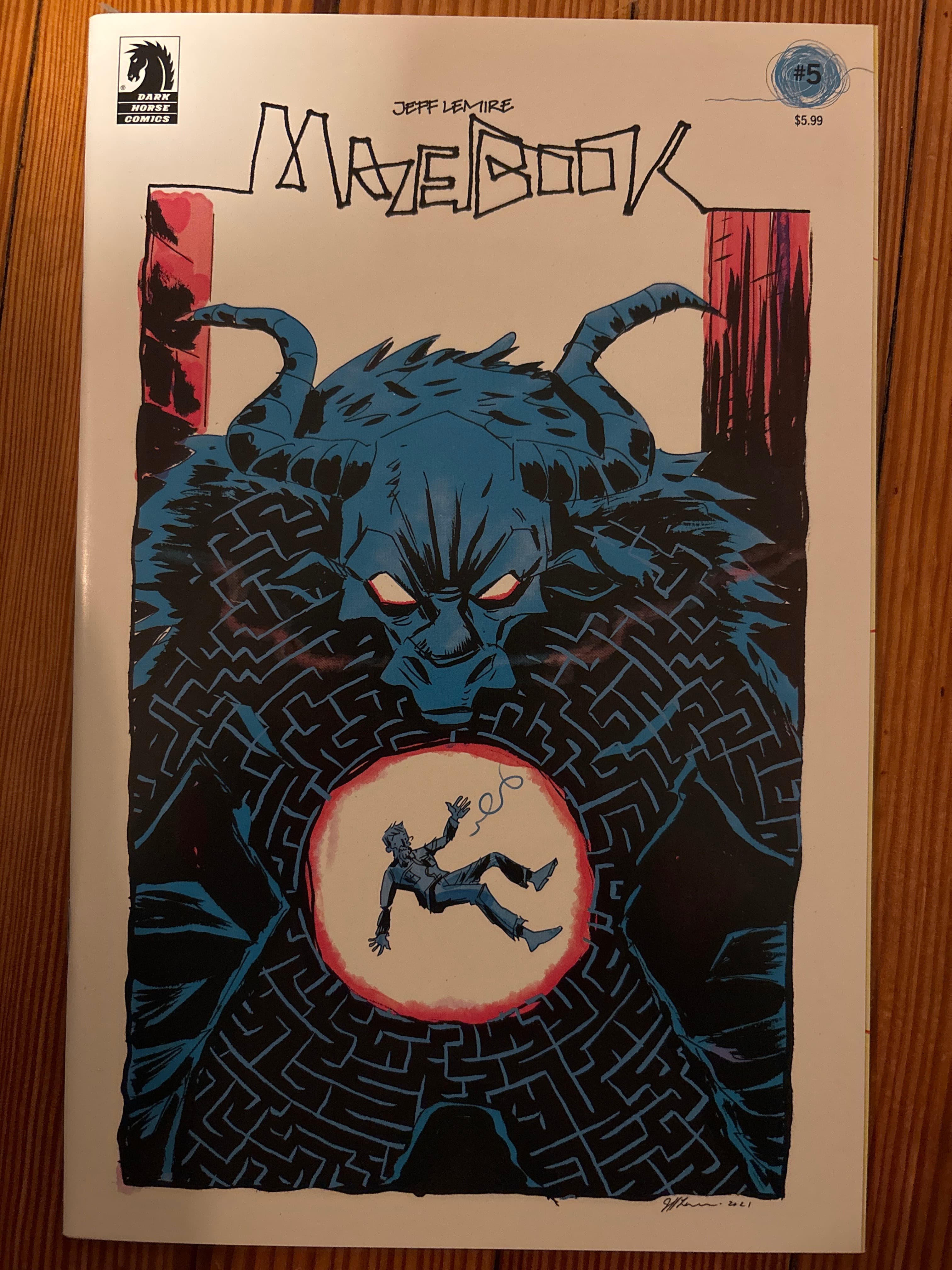 Cover of Mazebook (2021) #5