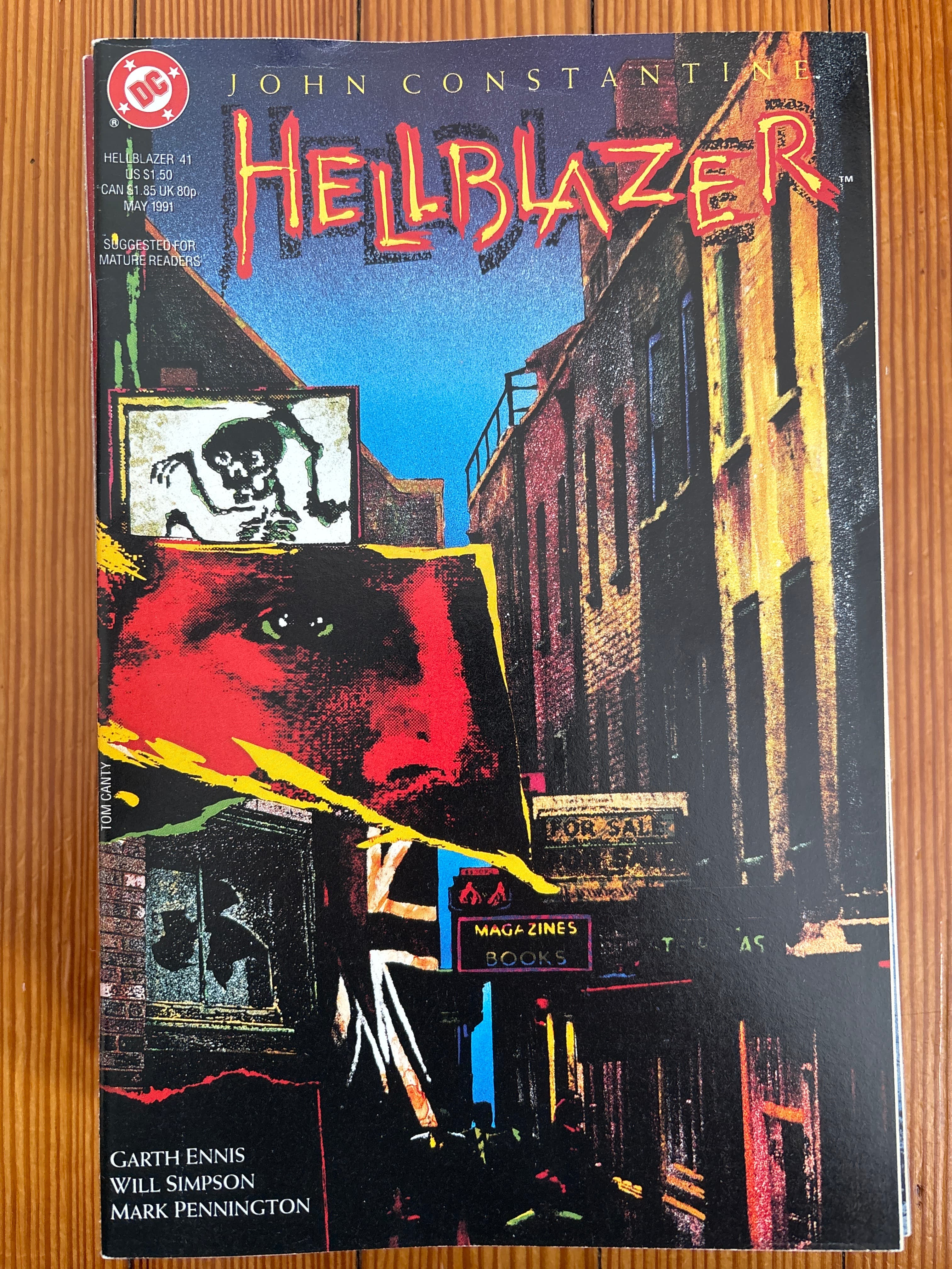 Cover of Hellblazer (1988) #41