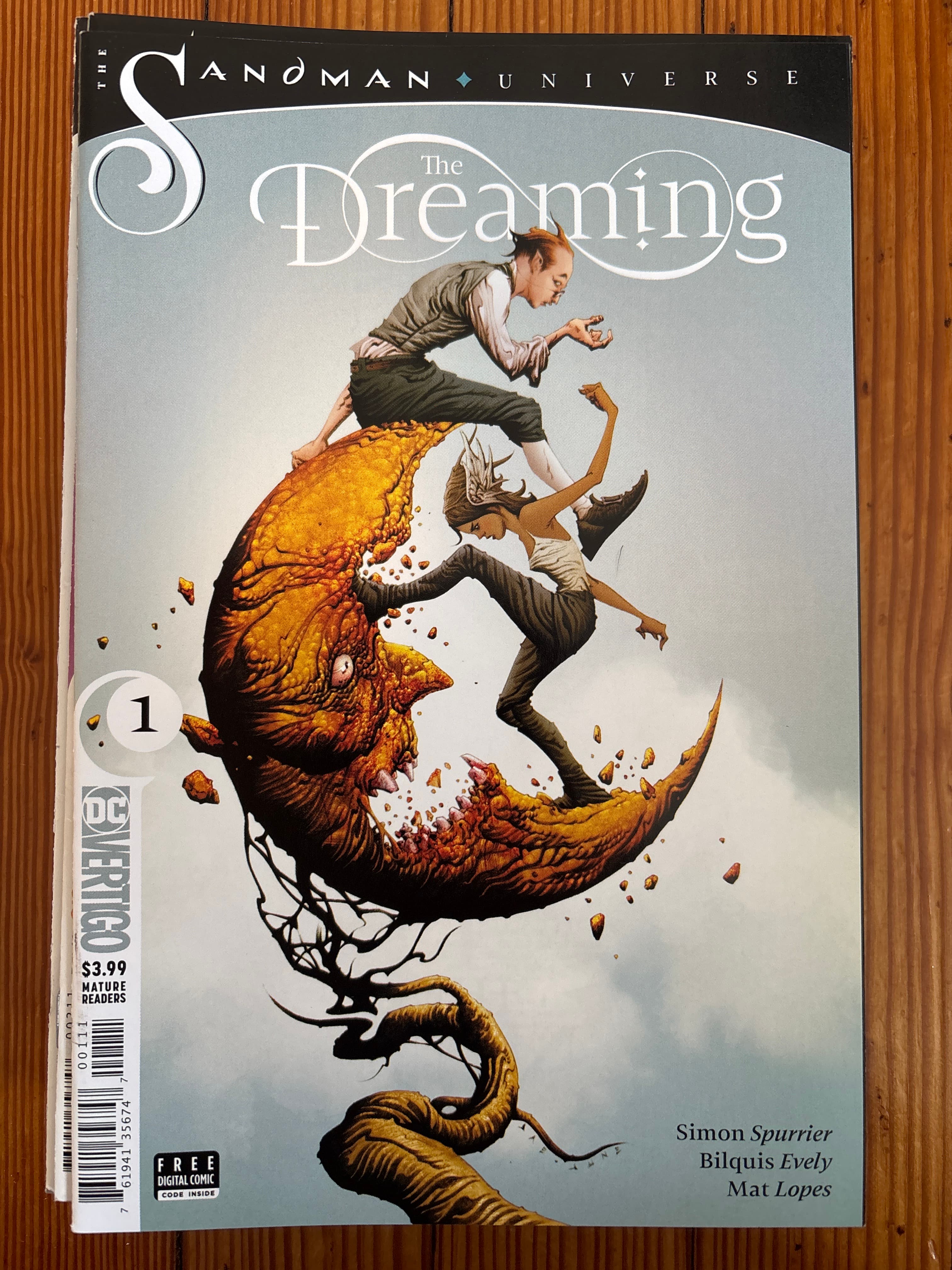 Cover of The Dreaming (2018) #1