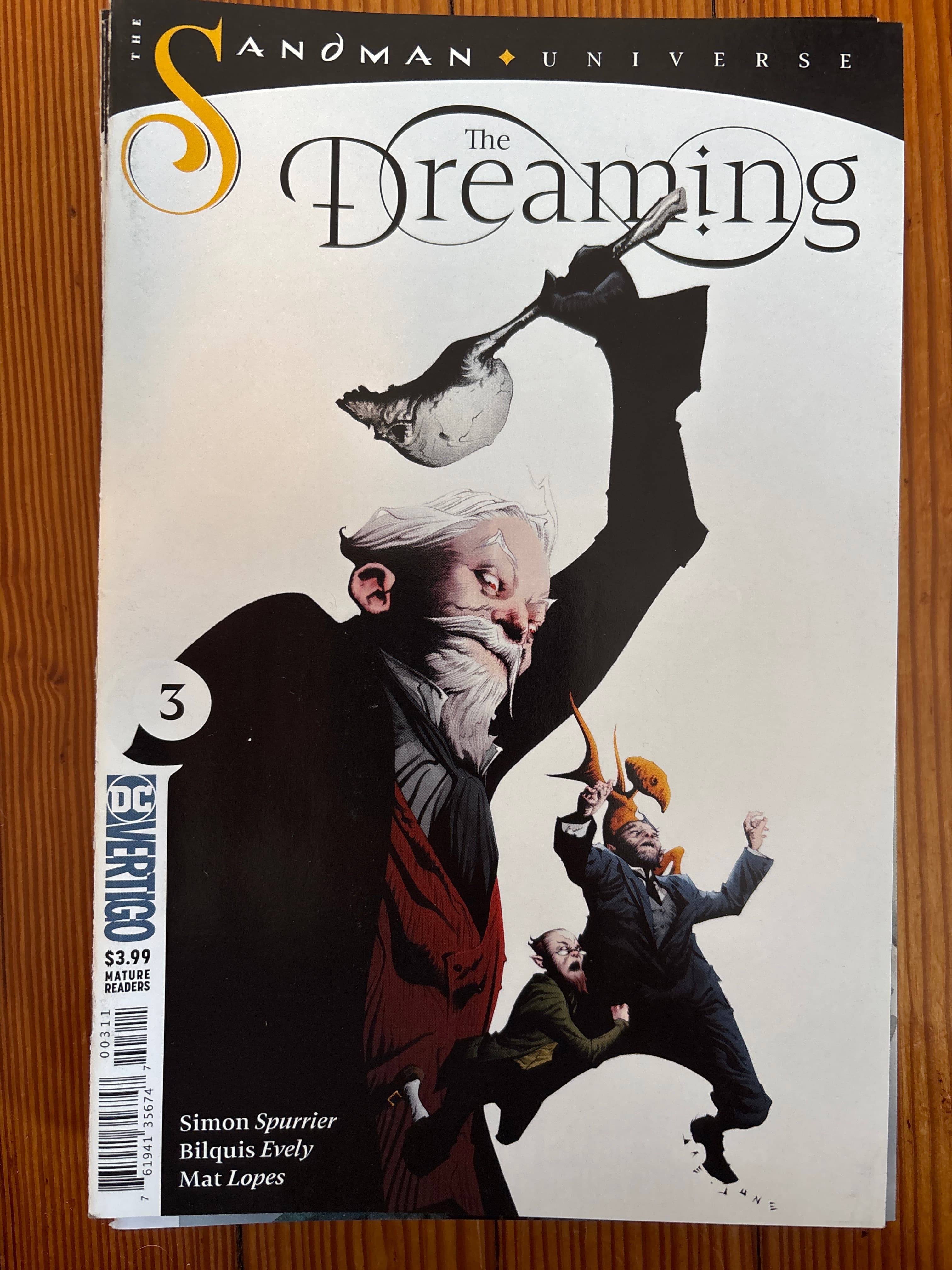 Cover of The Dreaming (2018) #3