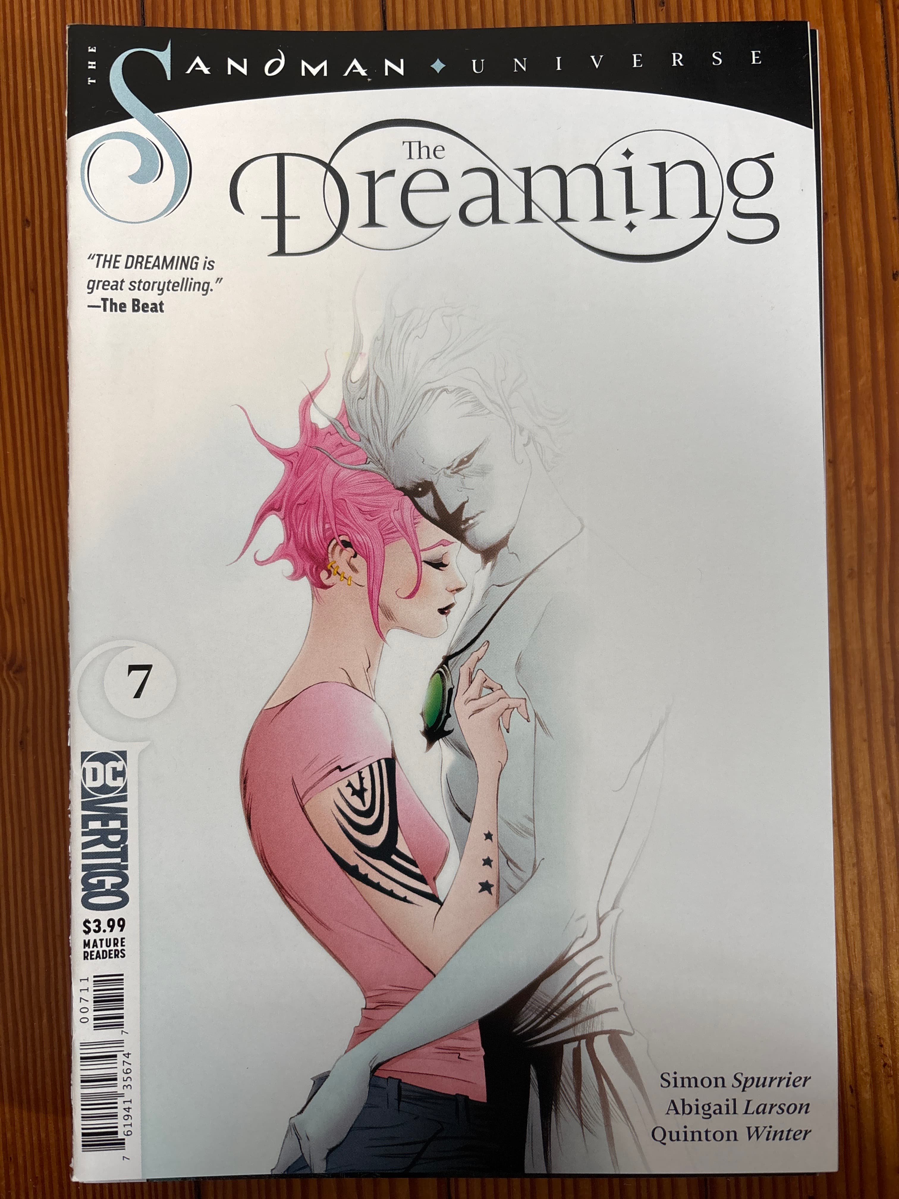 Cover of The Dreaming (2018) #7