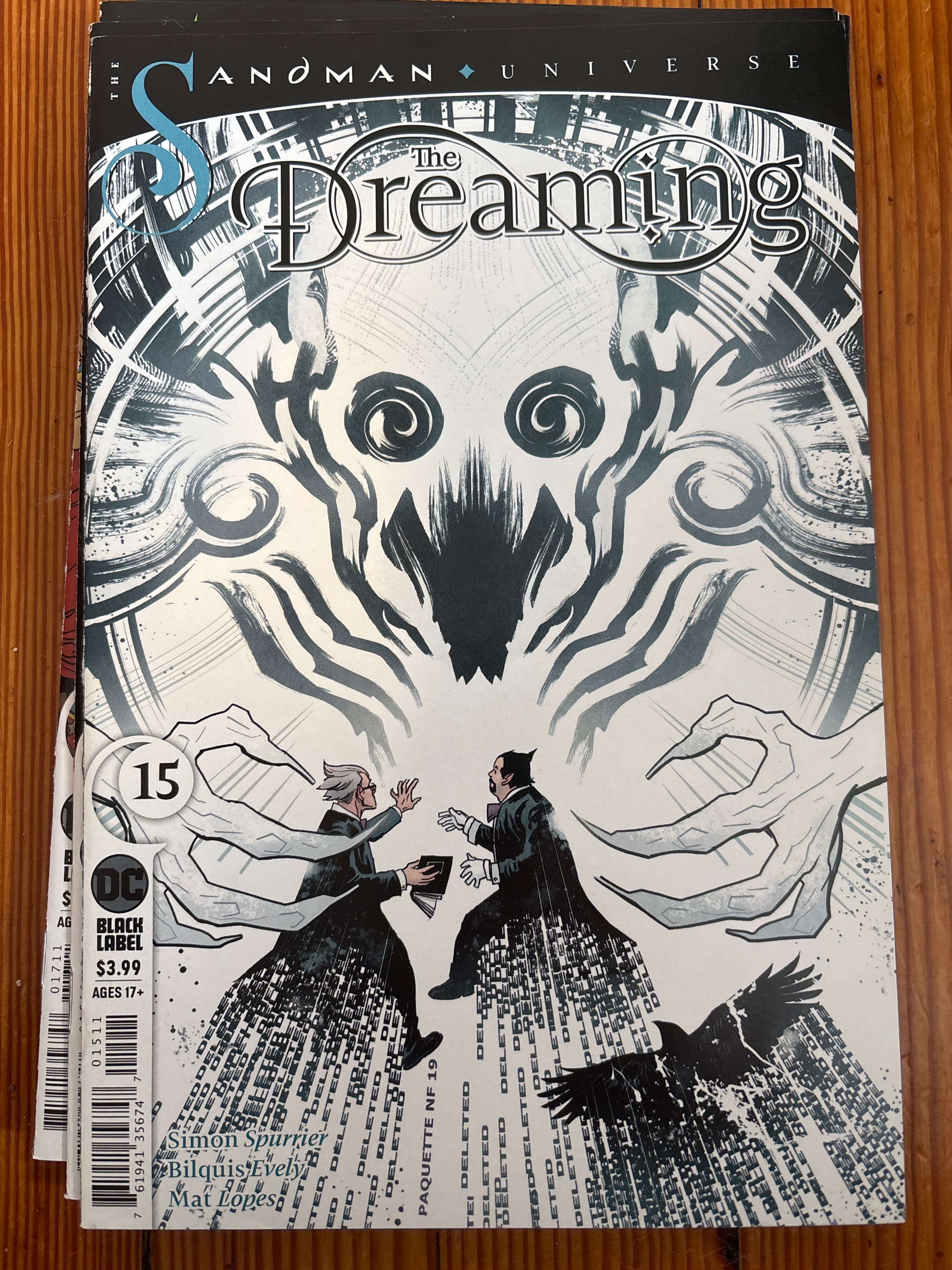 Cover of The Dreaming (2018) #15