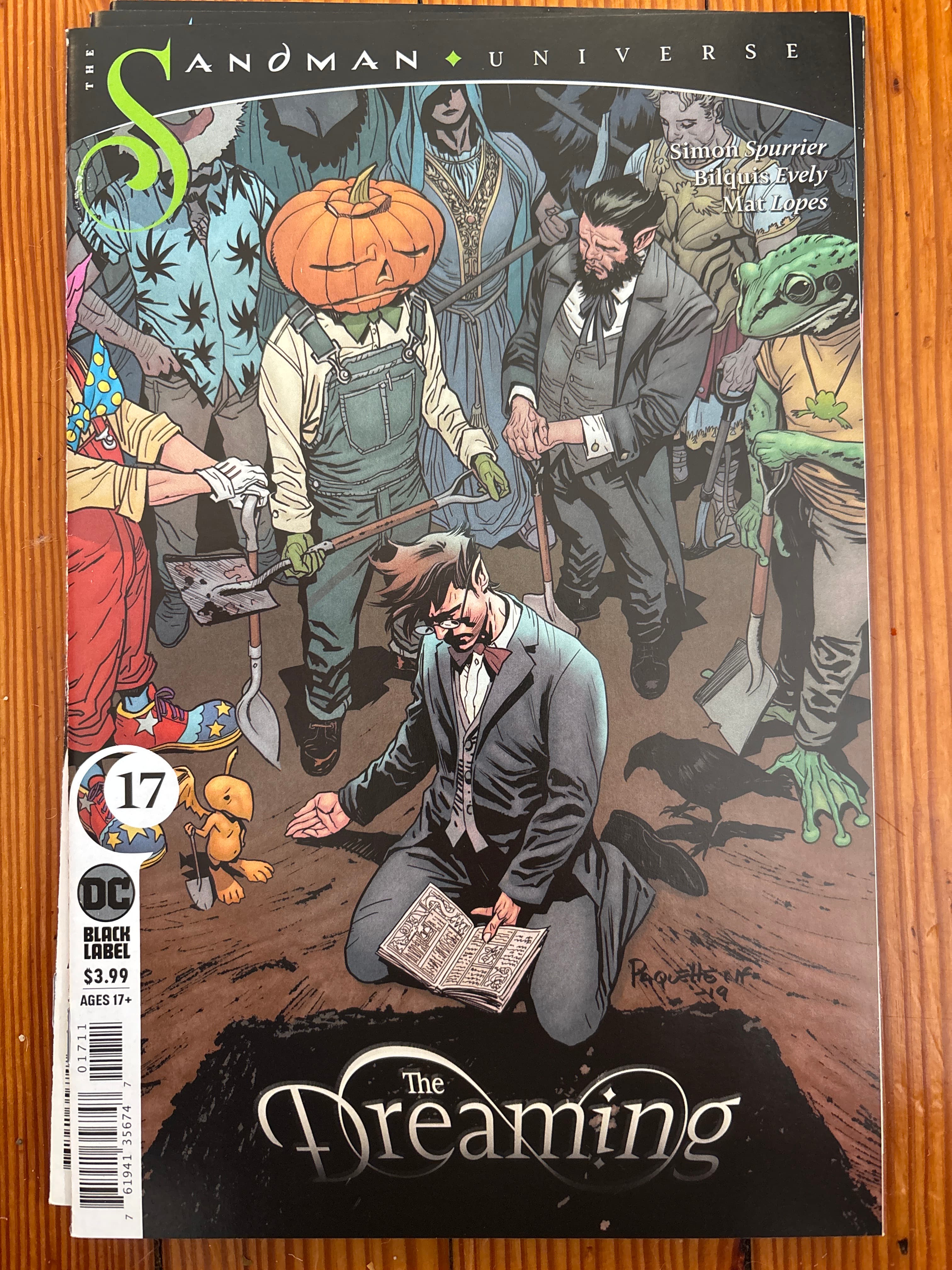 Cover of The Dreaming (2018) #17