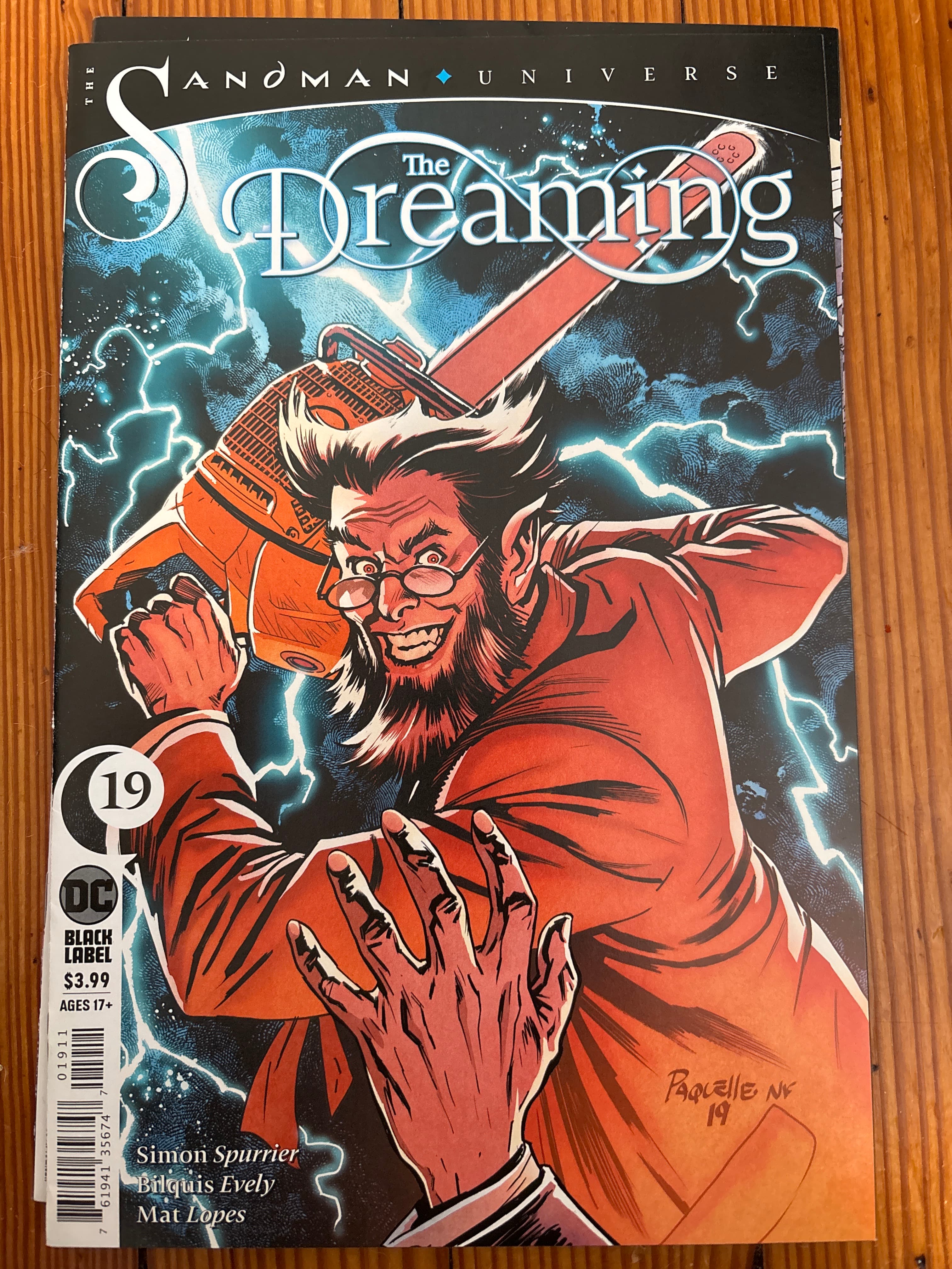 Cover of The Dreaming (2018) #19