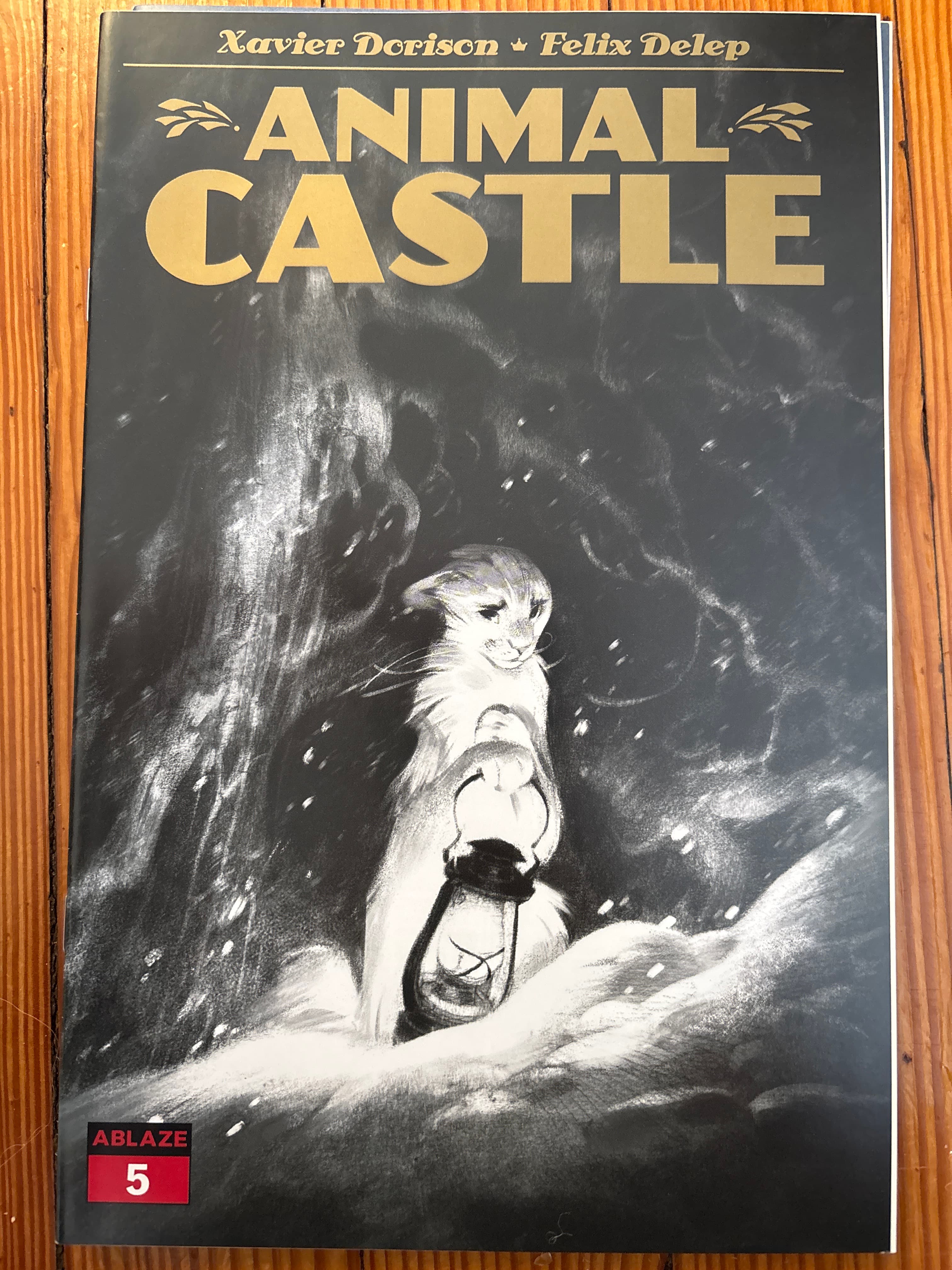 Cover of Animal Castle (2021) #5 — Cover A - Felix Delep