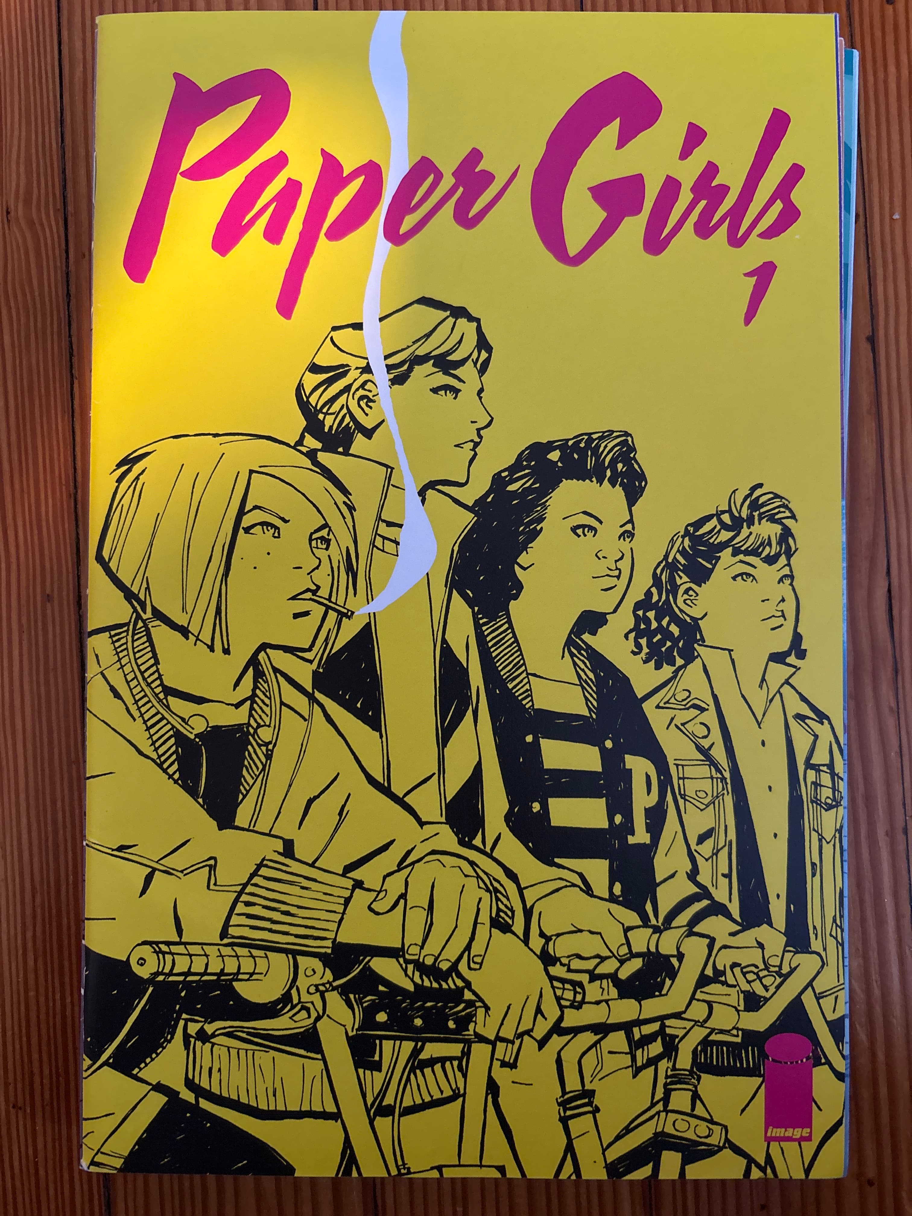 Cover of Paper Girls (2015) #1