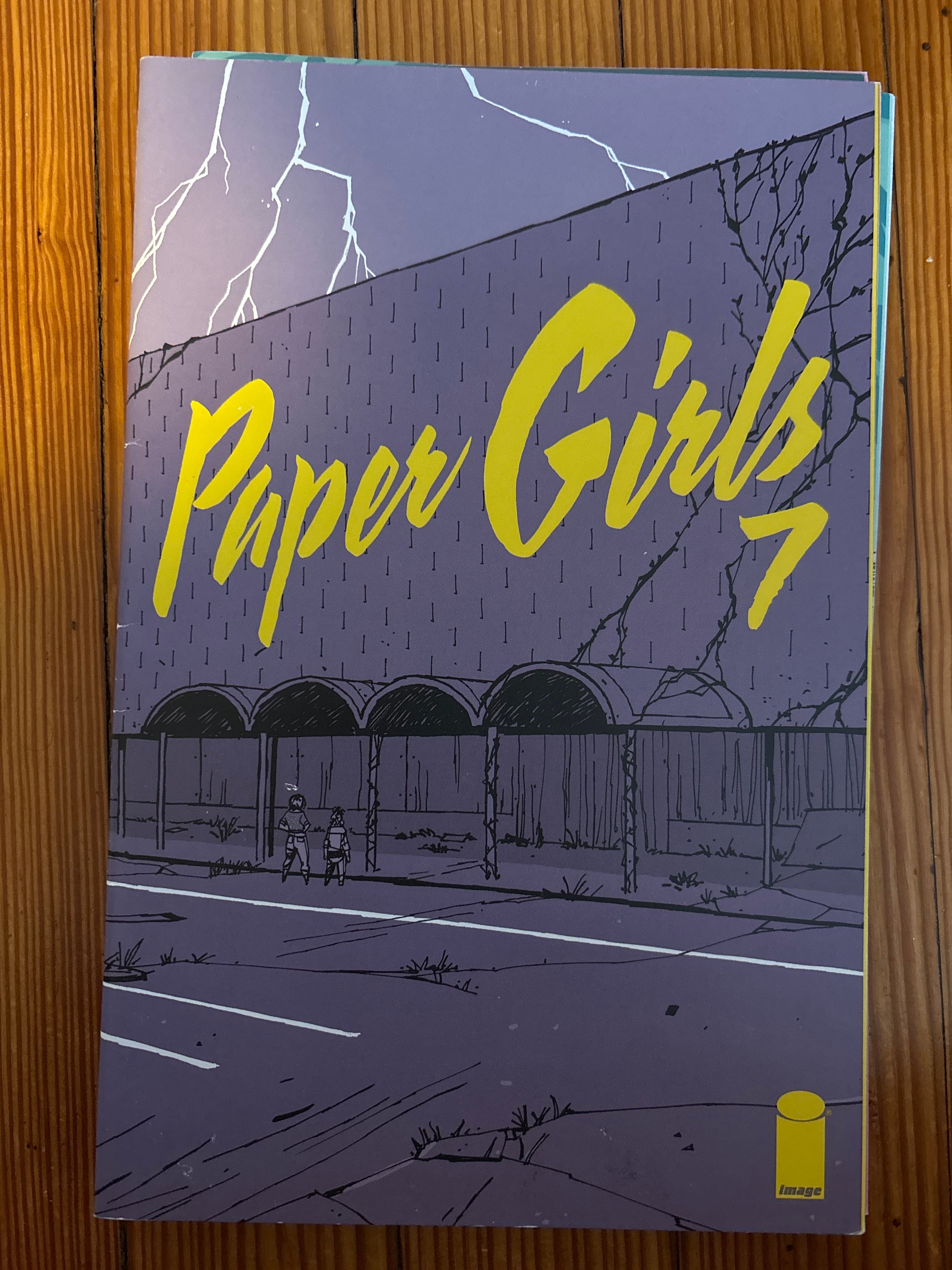 Cover of Paper Girls (2015) #7