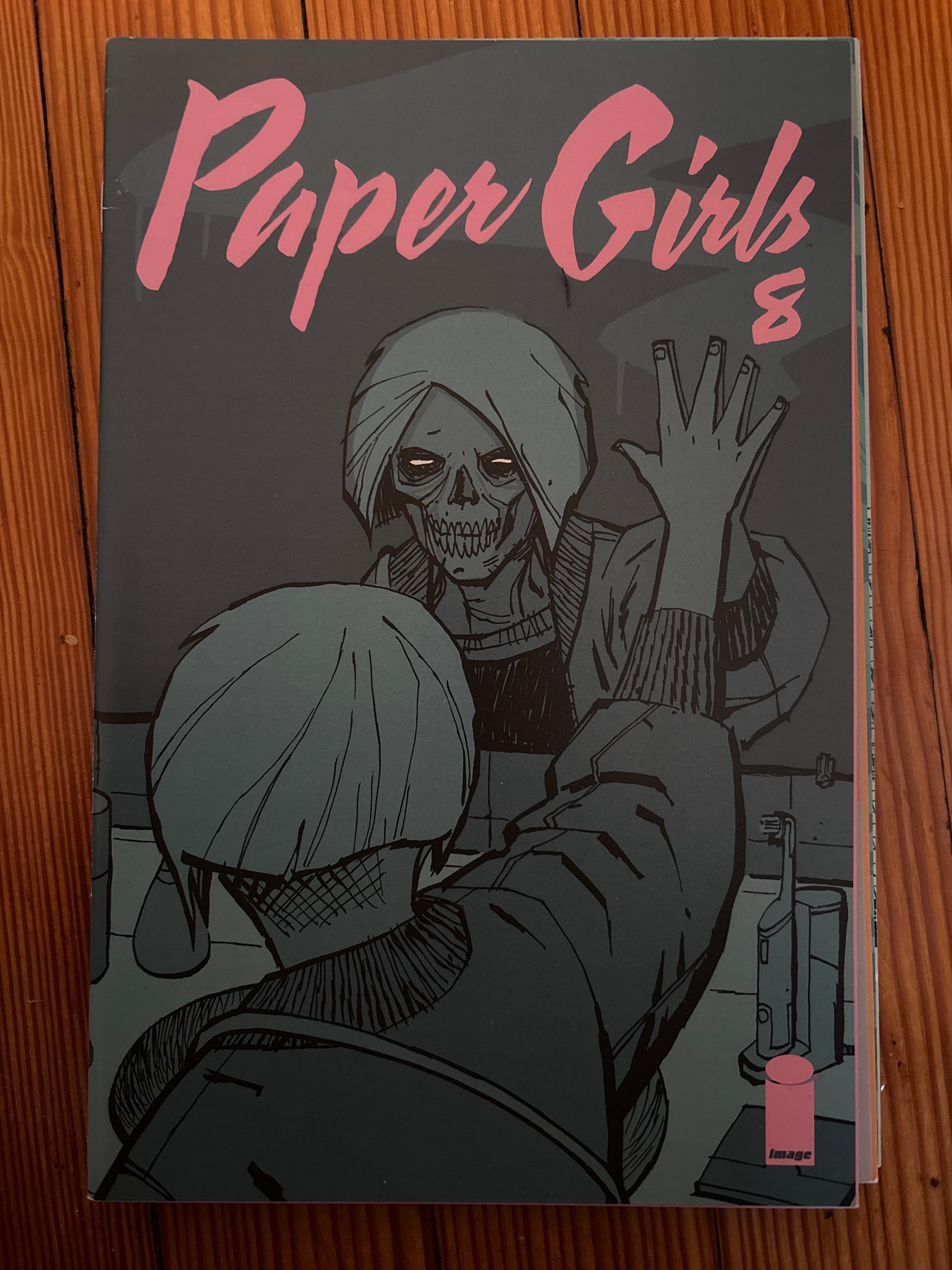 Cover of Paper Girls (2015) #8