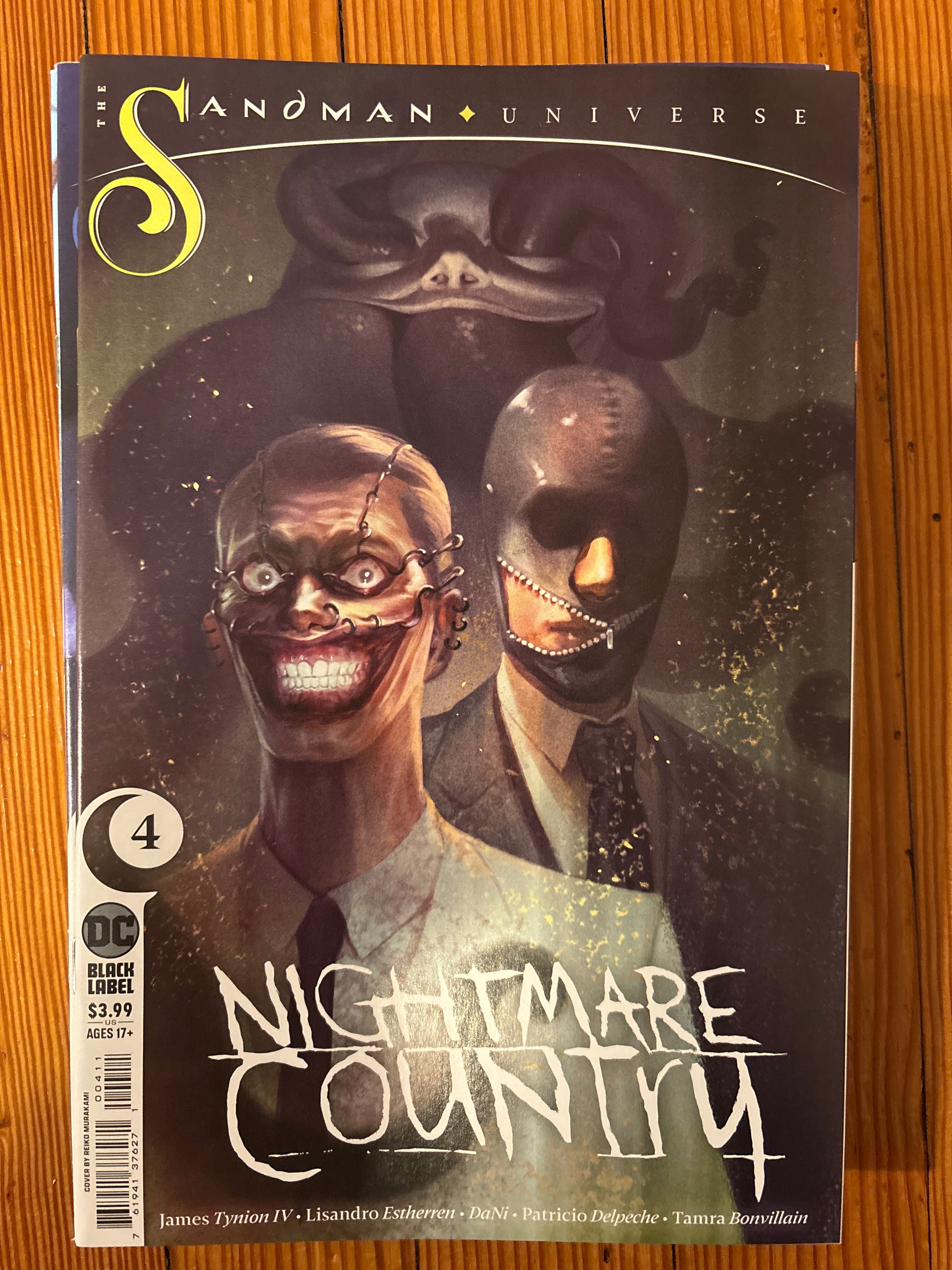 Cover of The Sandman Universe: Nightmare Country (2022) #4