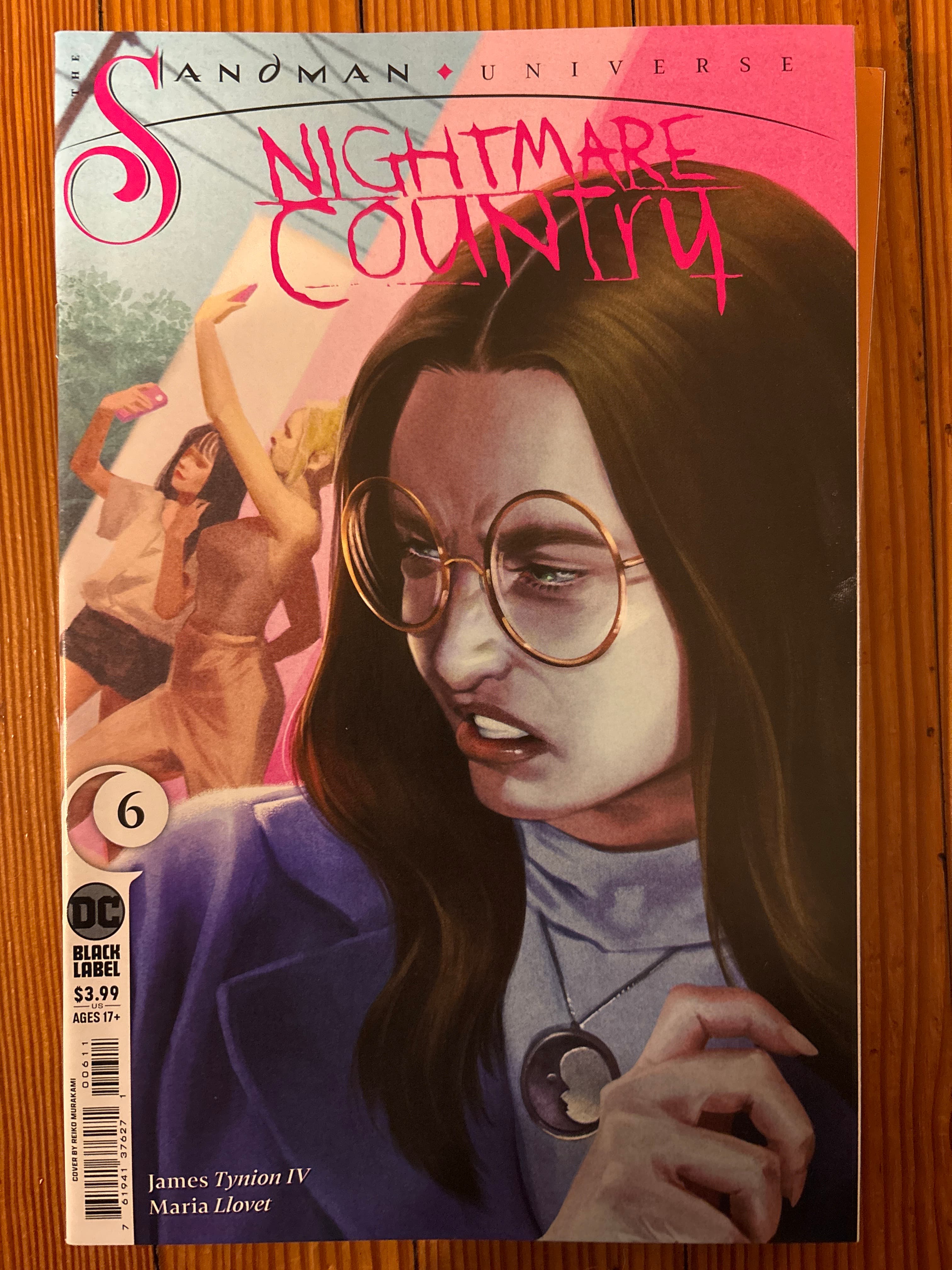 Cover of The Sandman Universe: Nightmare Country (2022) #6