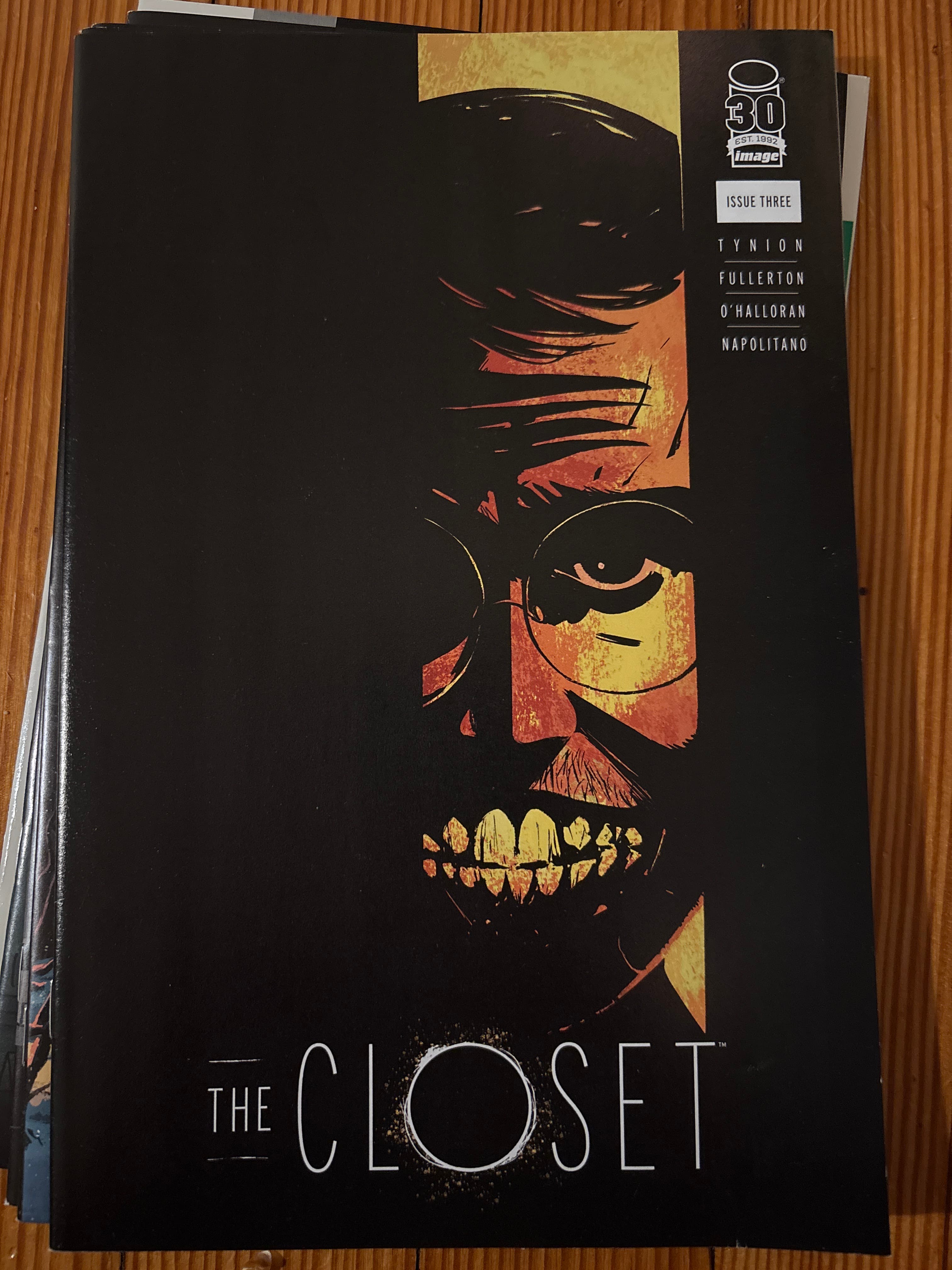 Cover of The Closet  #3