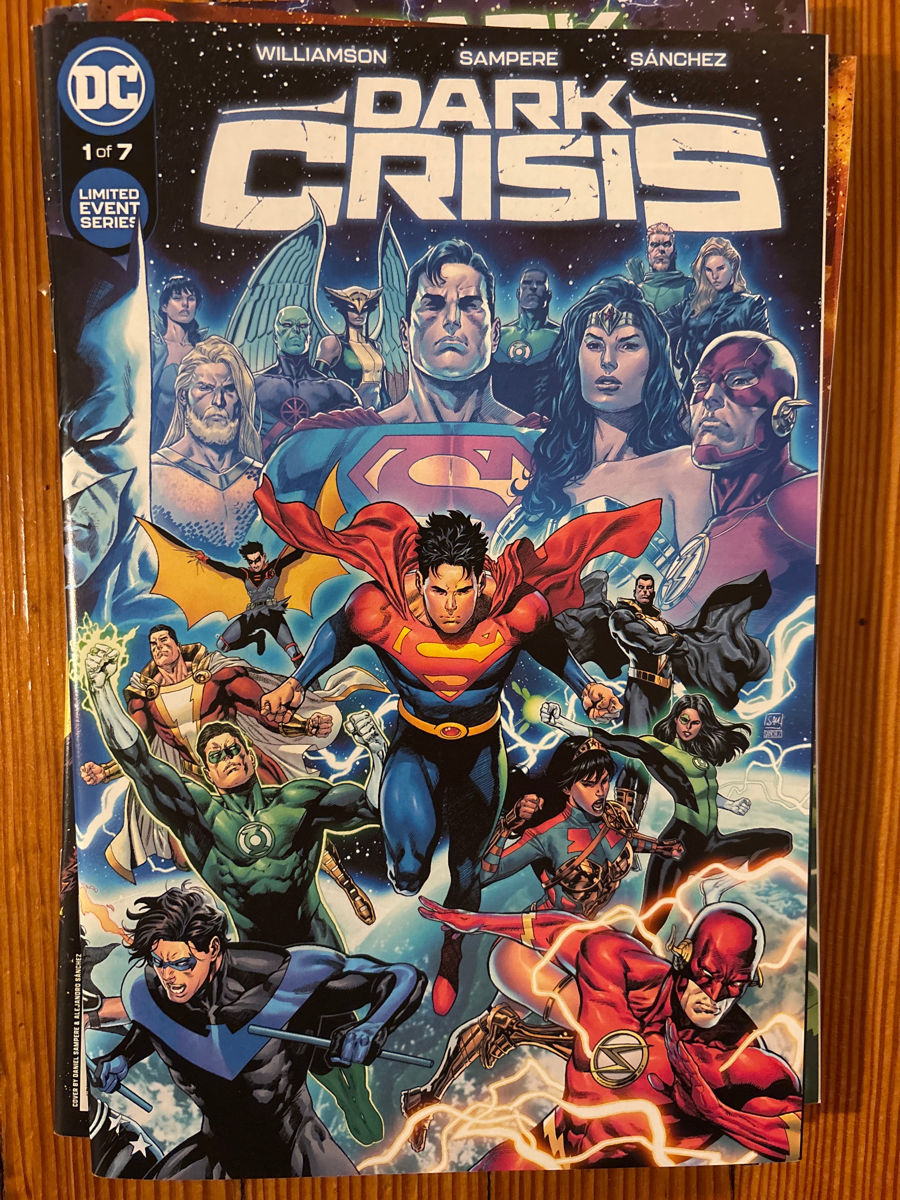 Cover of Dark Crisis (2022) #1 — Cover A