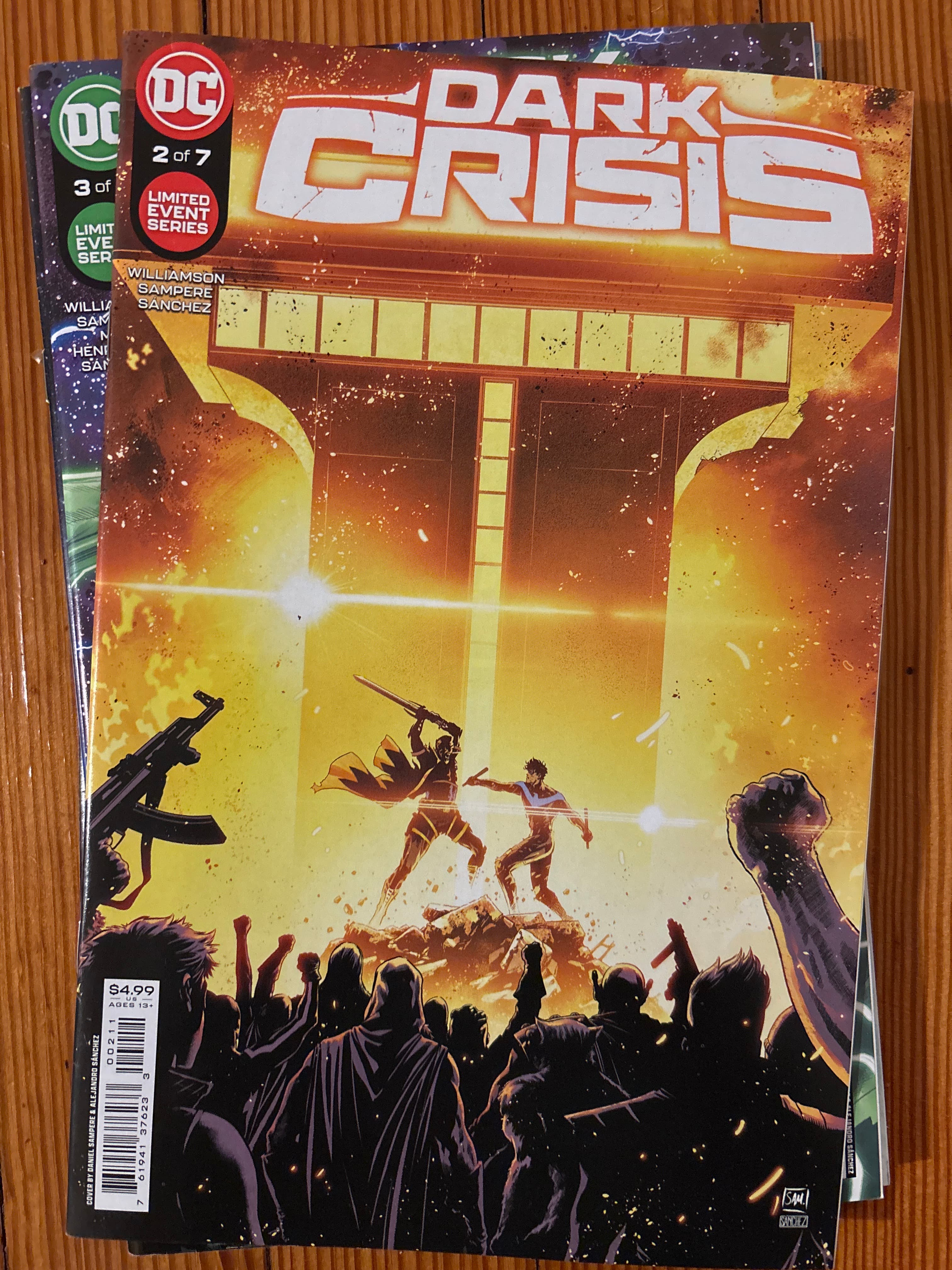Cover of Dark Crisis on Infinite Earths (Dark Crisis) (2022) #2 — Cover A