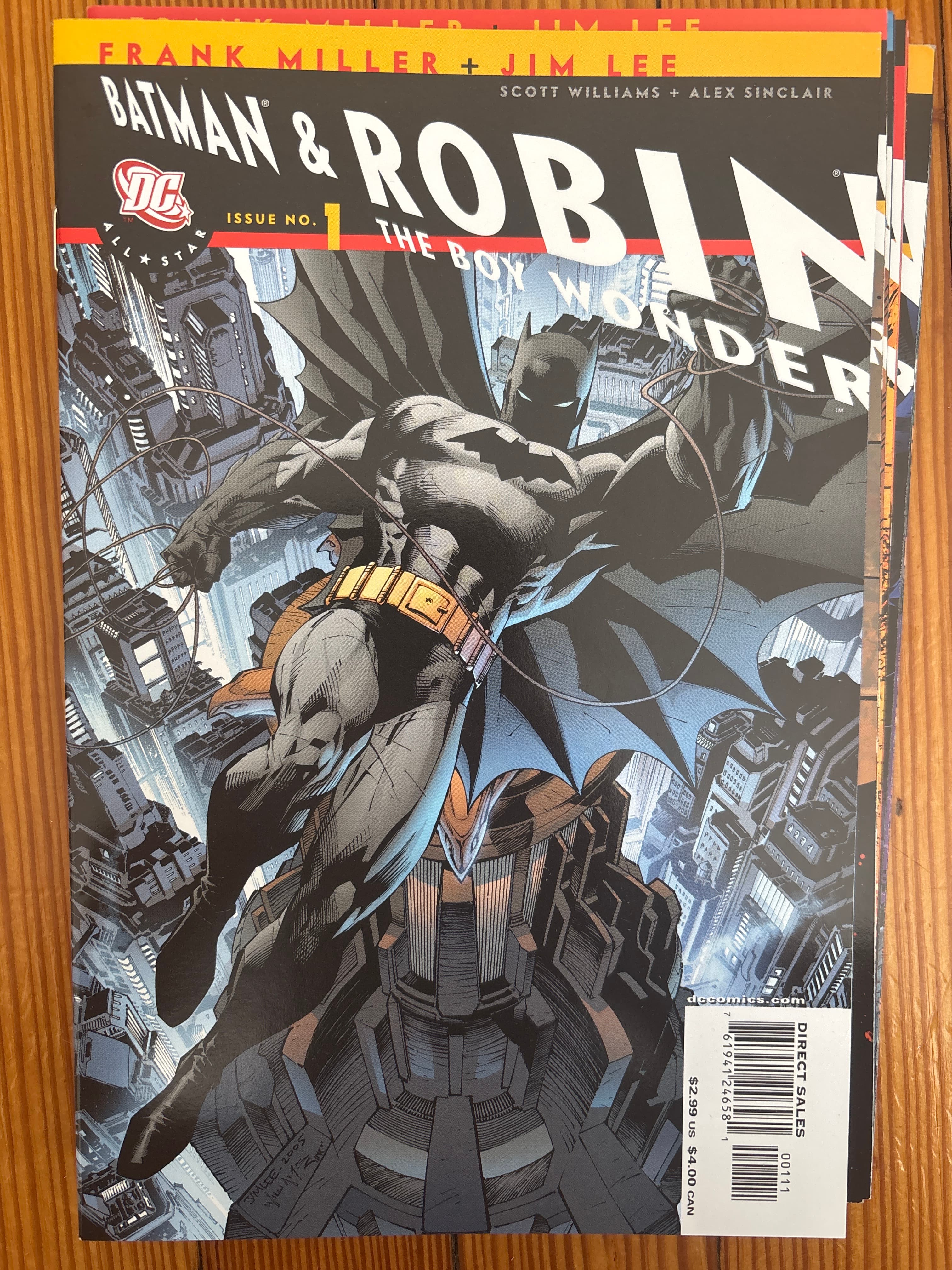 Cover of All Star Batman & Robin, the Boy Wonder (2005) #1 — Batman Cover