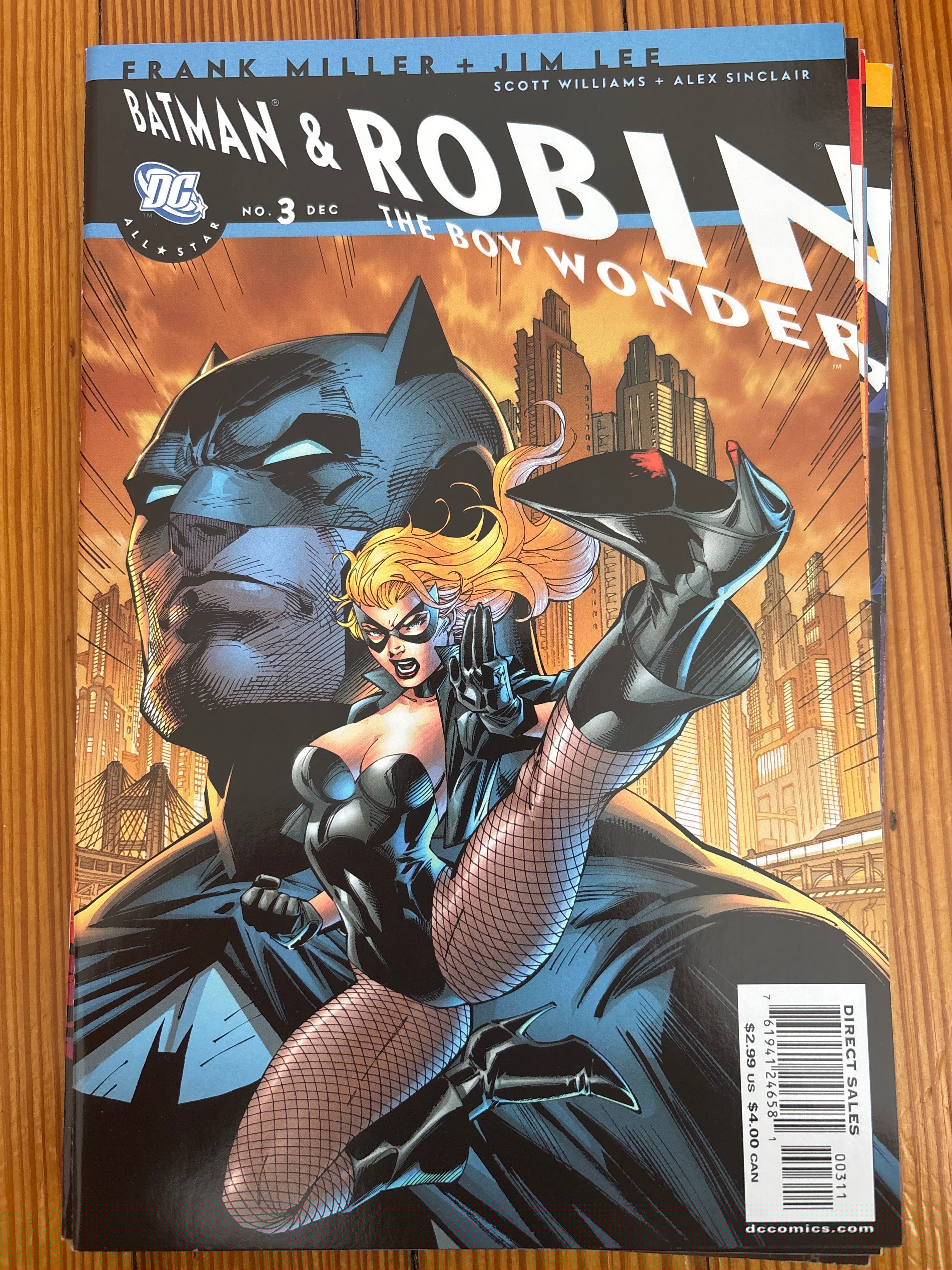 Cover of All Star Batman & Robin, the Boy Wonder (2005) #3 — Jim Lee / Scott Williams Cover