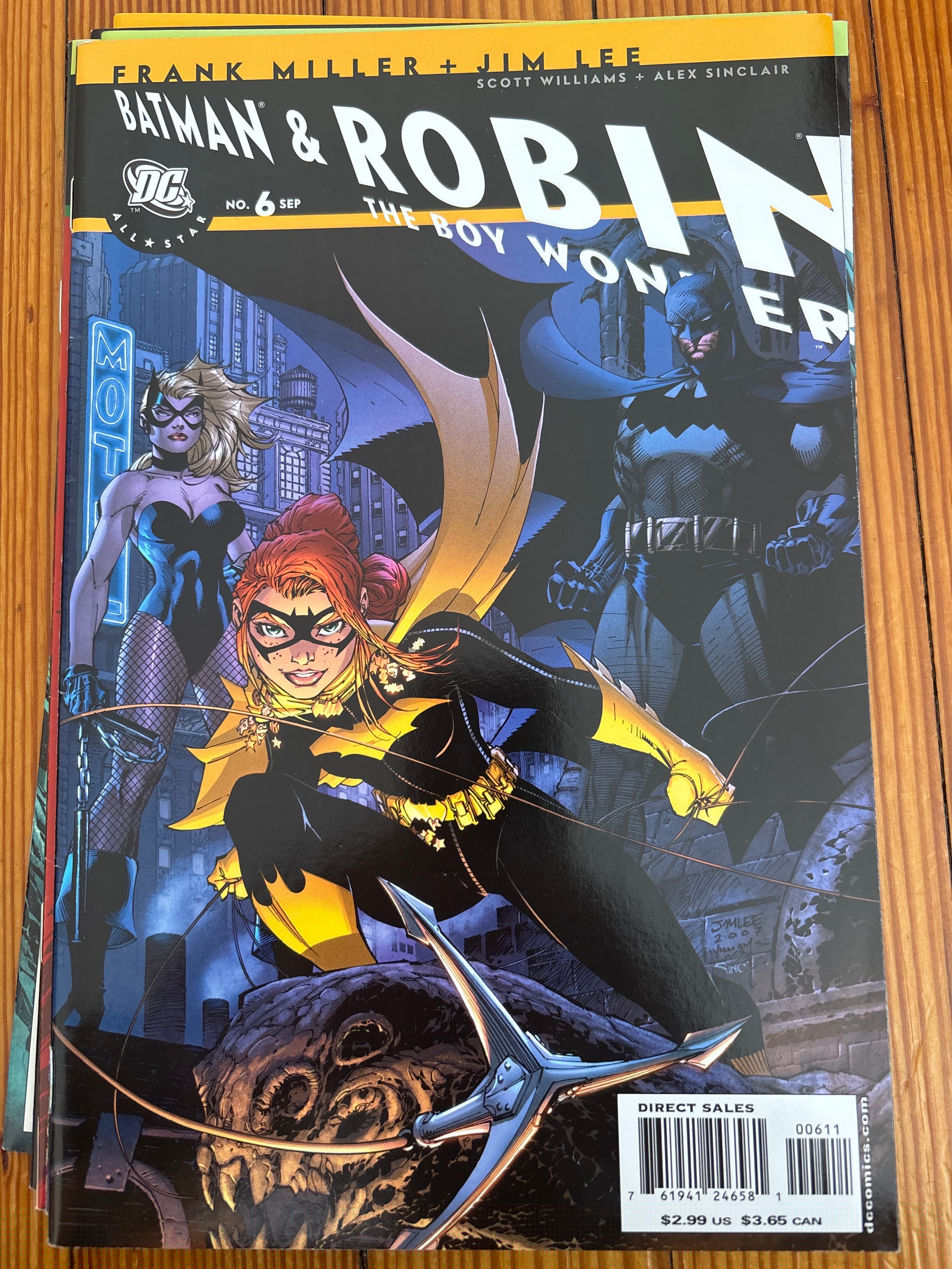 Cover of All Star Batman & Robin, the Boy Wonder (2005) #6 — Direct Sales