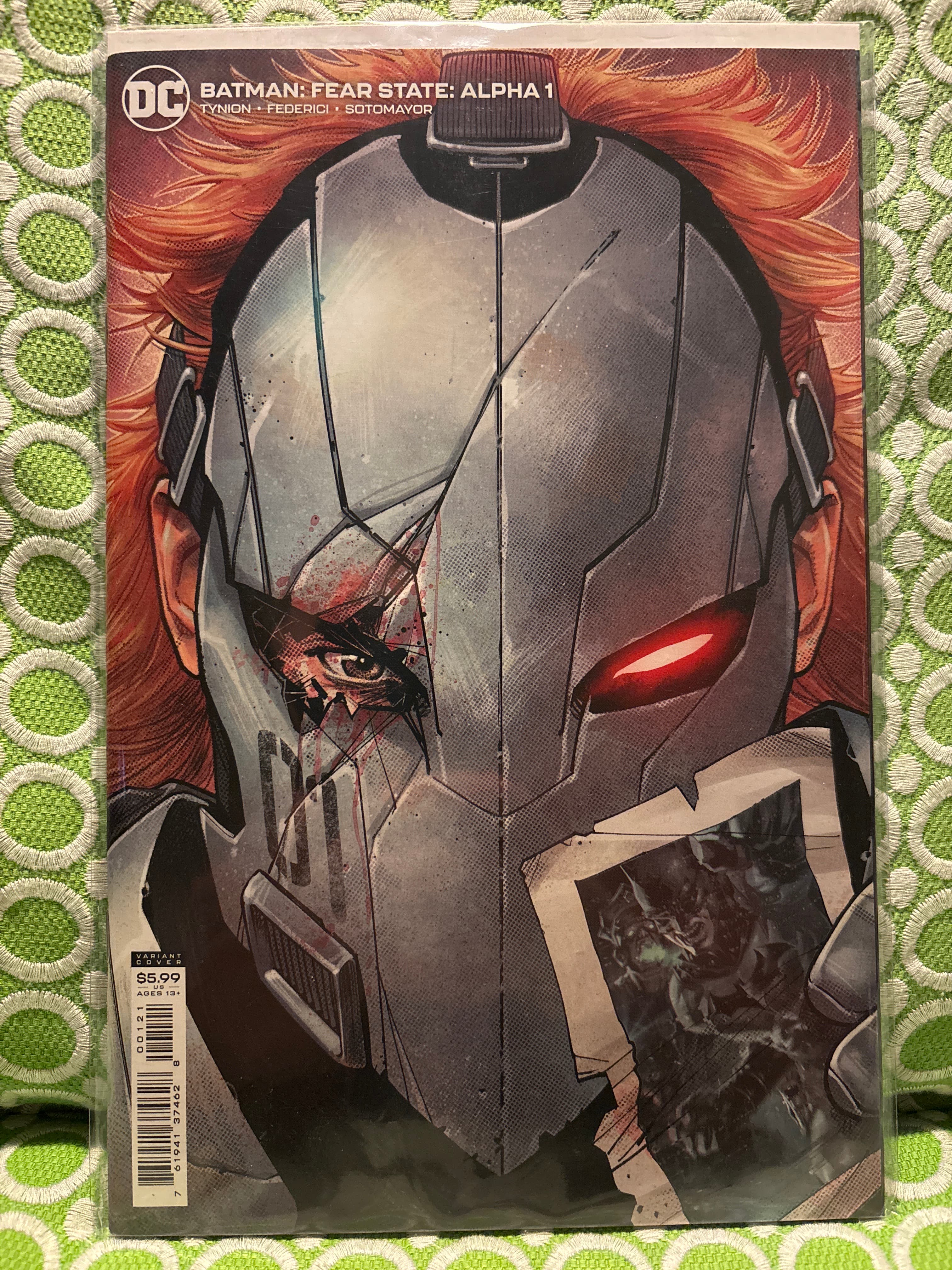 Cover of Batman: Fear State: Alpha (2021) #1 — Jorge Jiménez Cardstock Variant Cover