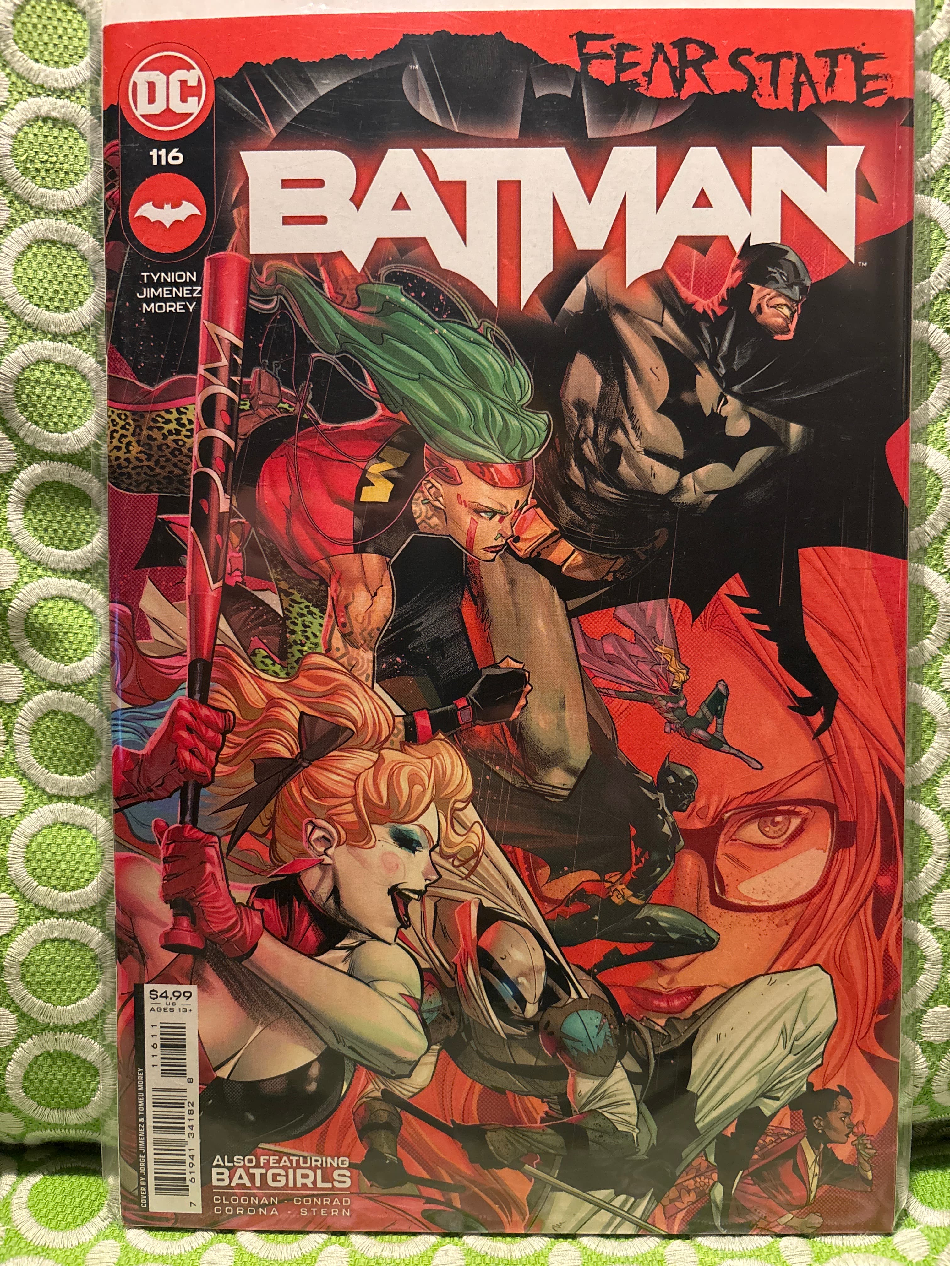 Cover of Batman (2016) #116 — Jorge Jiménez Cover