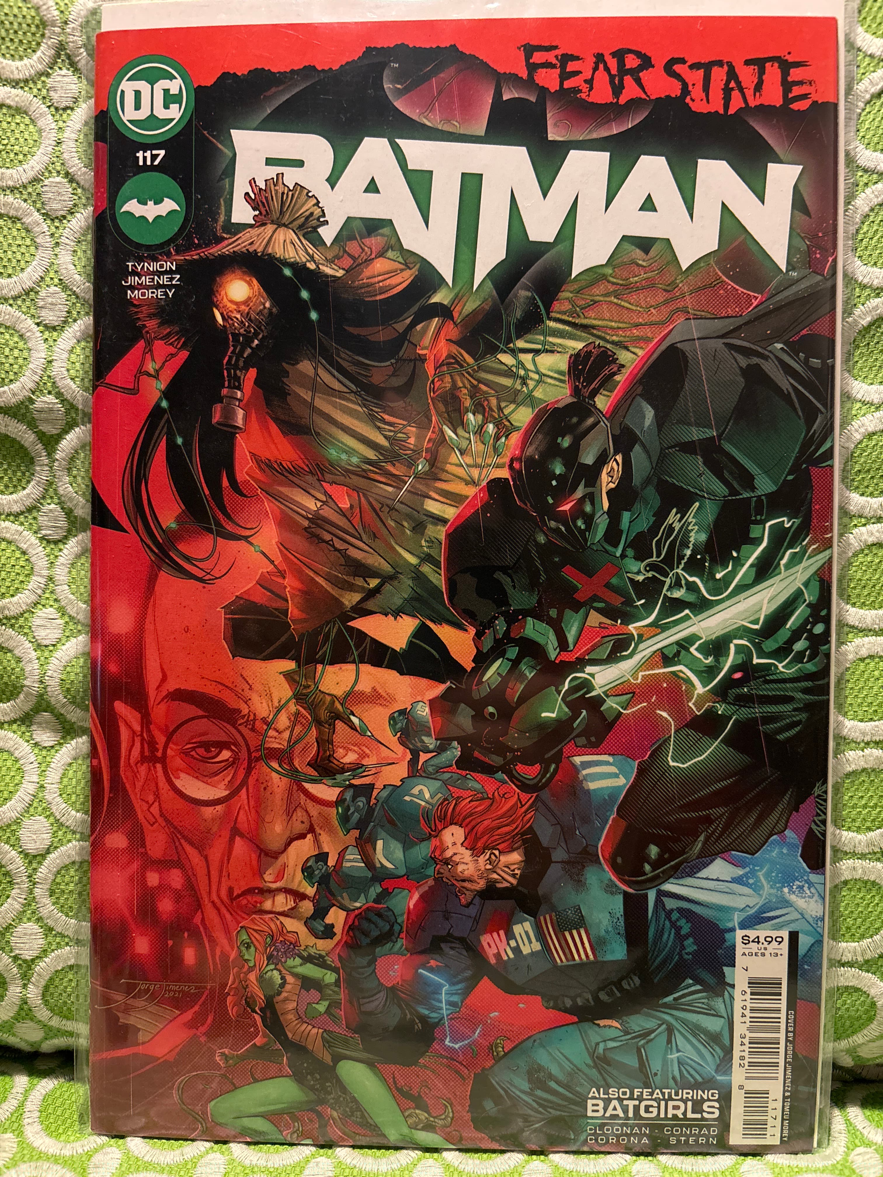 Cover of Batman (2016) #117 — Jorge Jiménez Cover