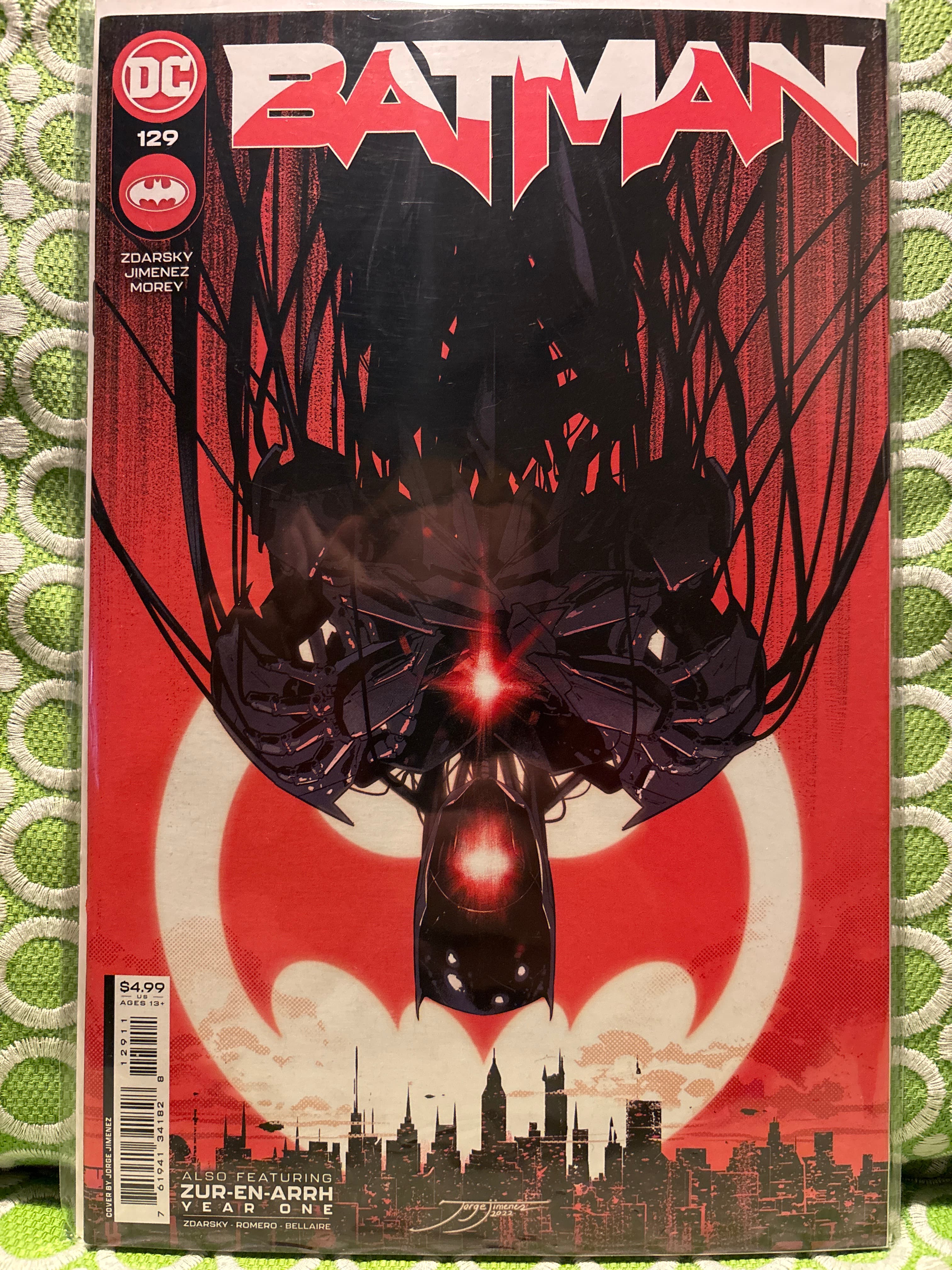 Cover of Batman (2016) #129 — Jorge Jiménez Cover