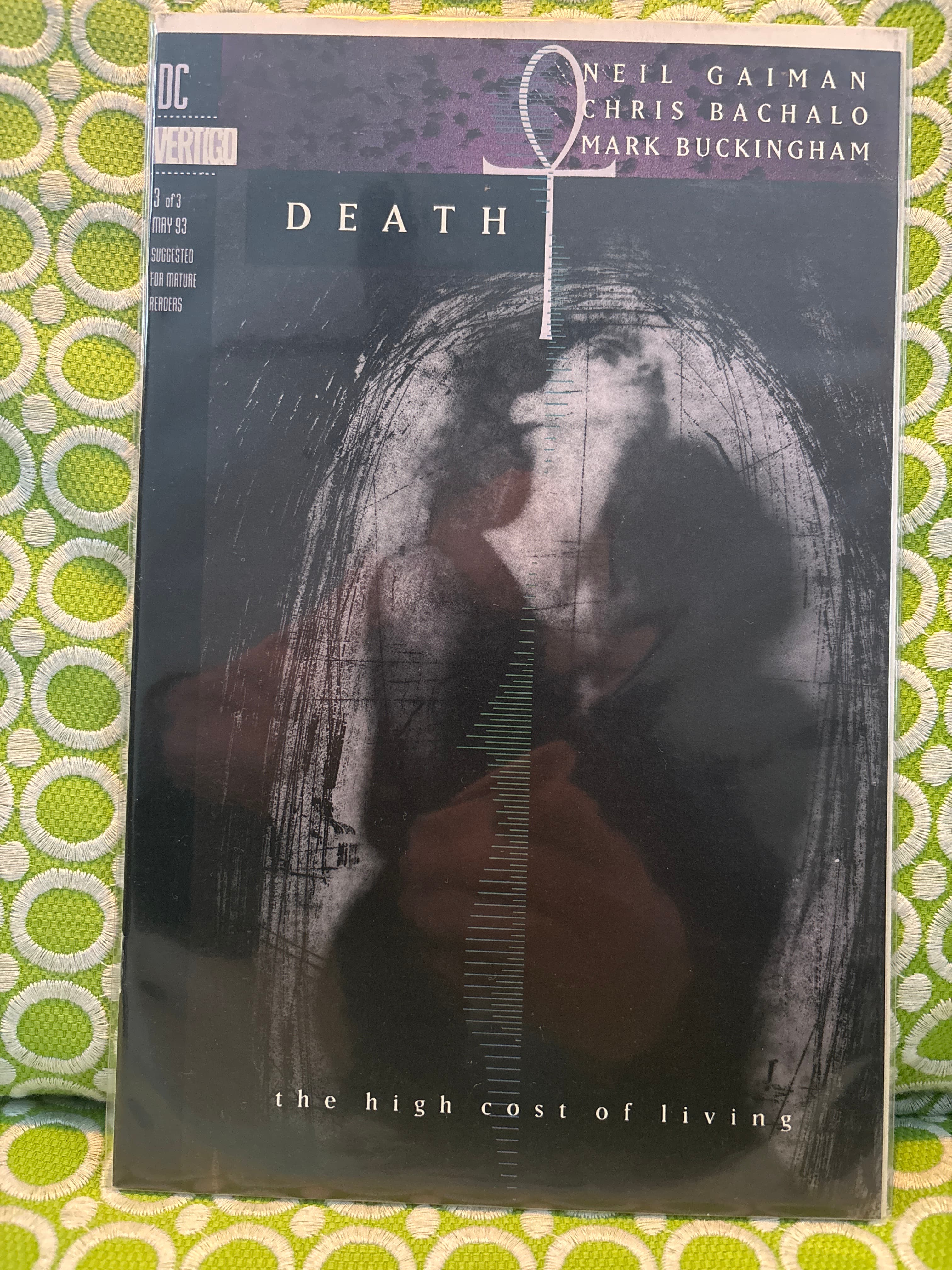 Cover of Death: The High Cost of Living (1993) #3 — Uncorrected First Printing